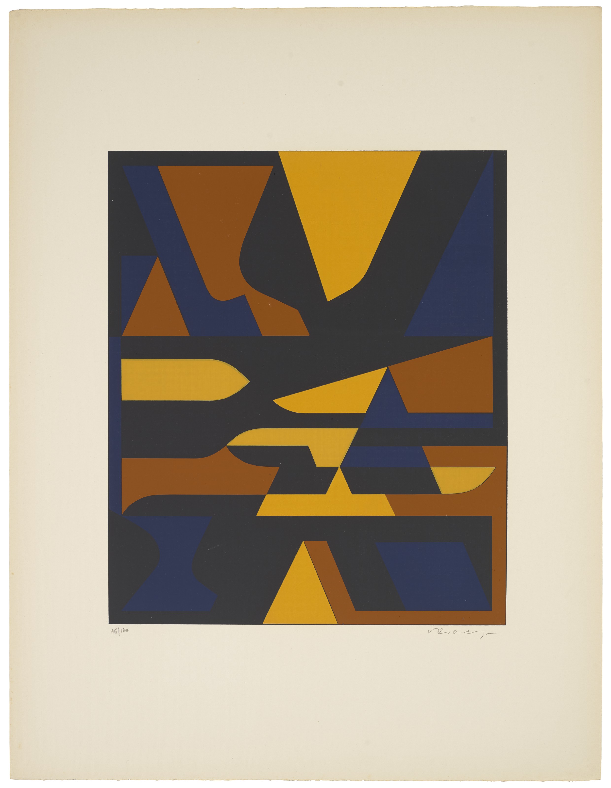 Victor Vasarely — Гильермо Мозес, Венесуэла, издание Дениз Рене, Париж, 1956, изображение 10