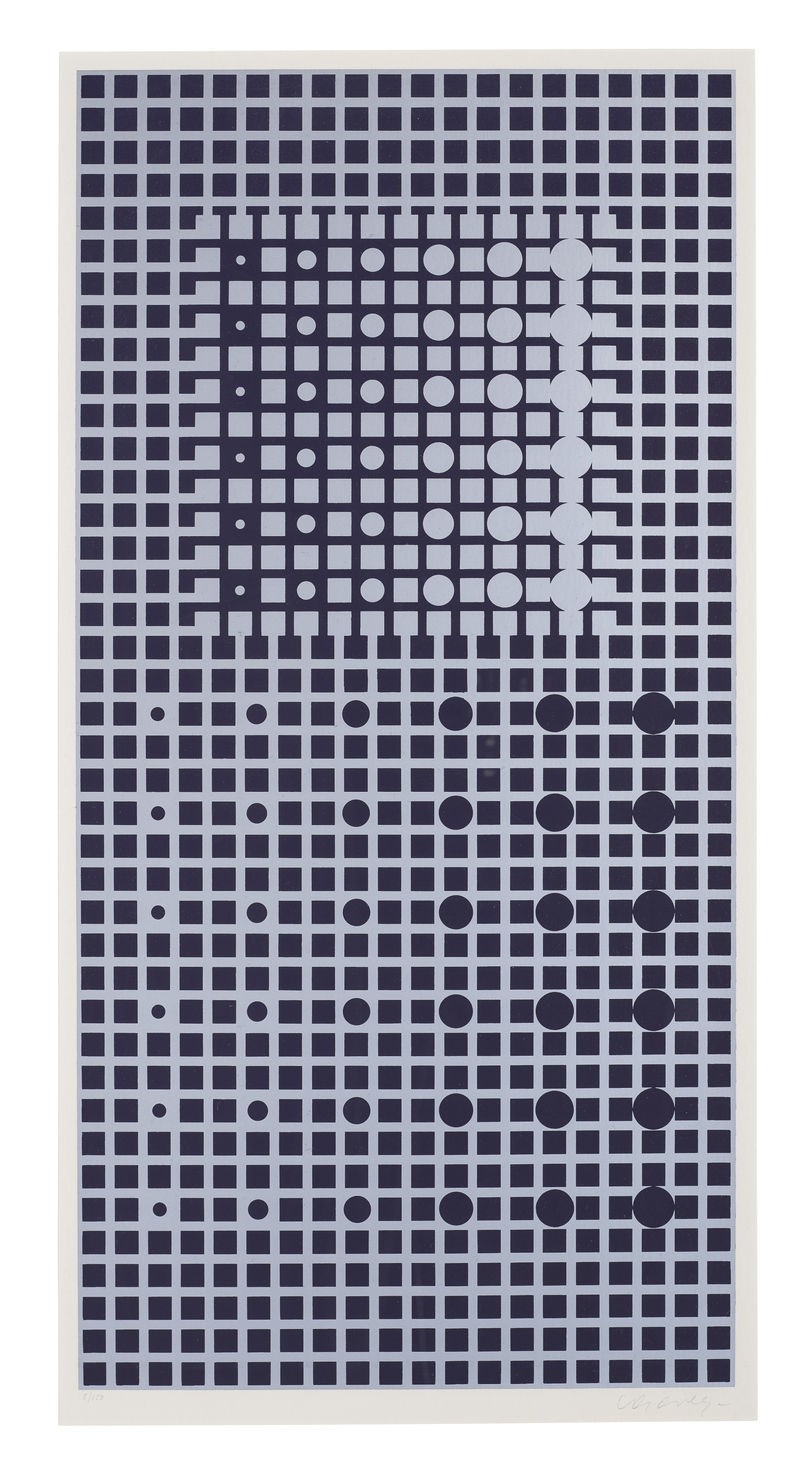 Victor Vasarely — Созвездия : два отпечатка, изображение 2