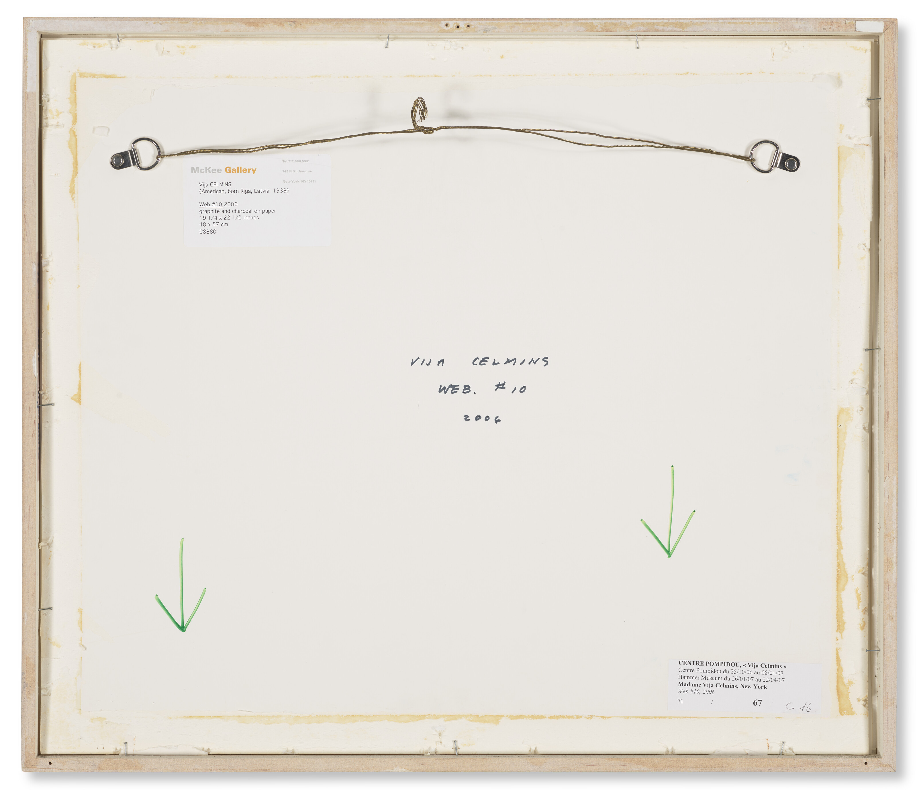Vija Celmins — Сеть №10, изображение 5