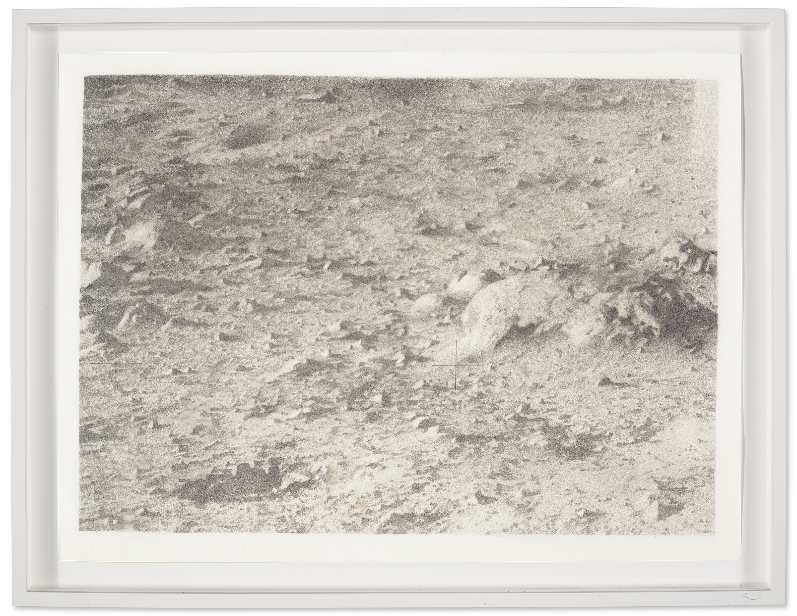 Vija Celmins — Без названия (изображение Луны), изображение 2