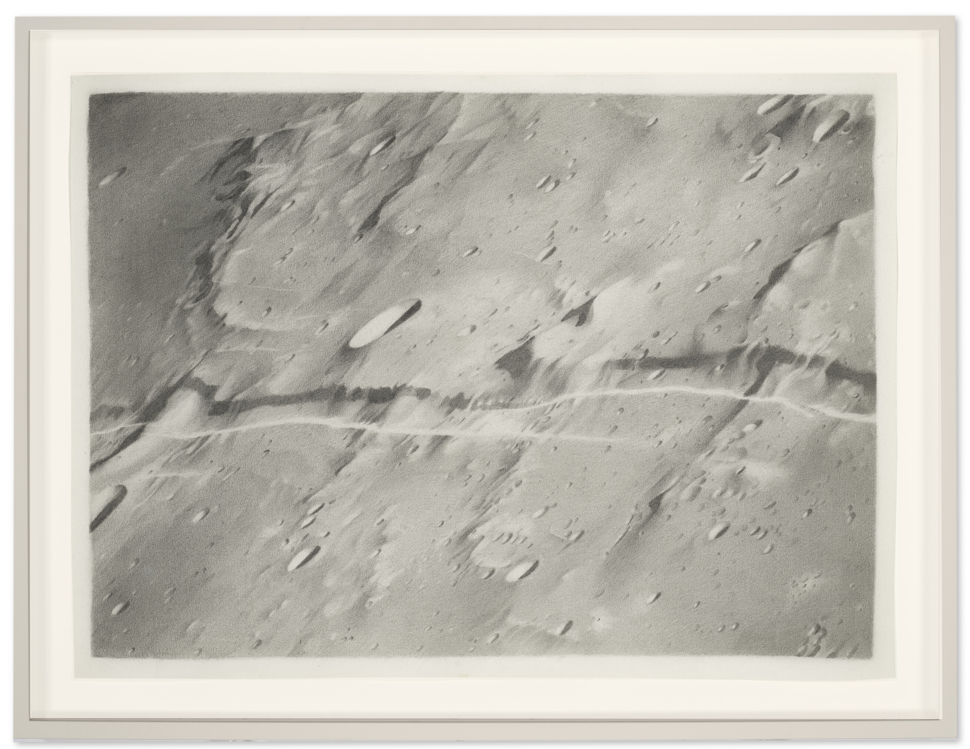 Vija Celmins — Без названия (Поверхность Луны #1), изображение 2