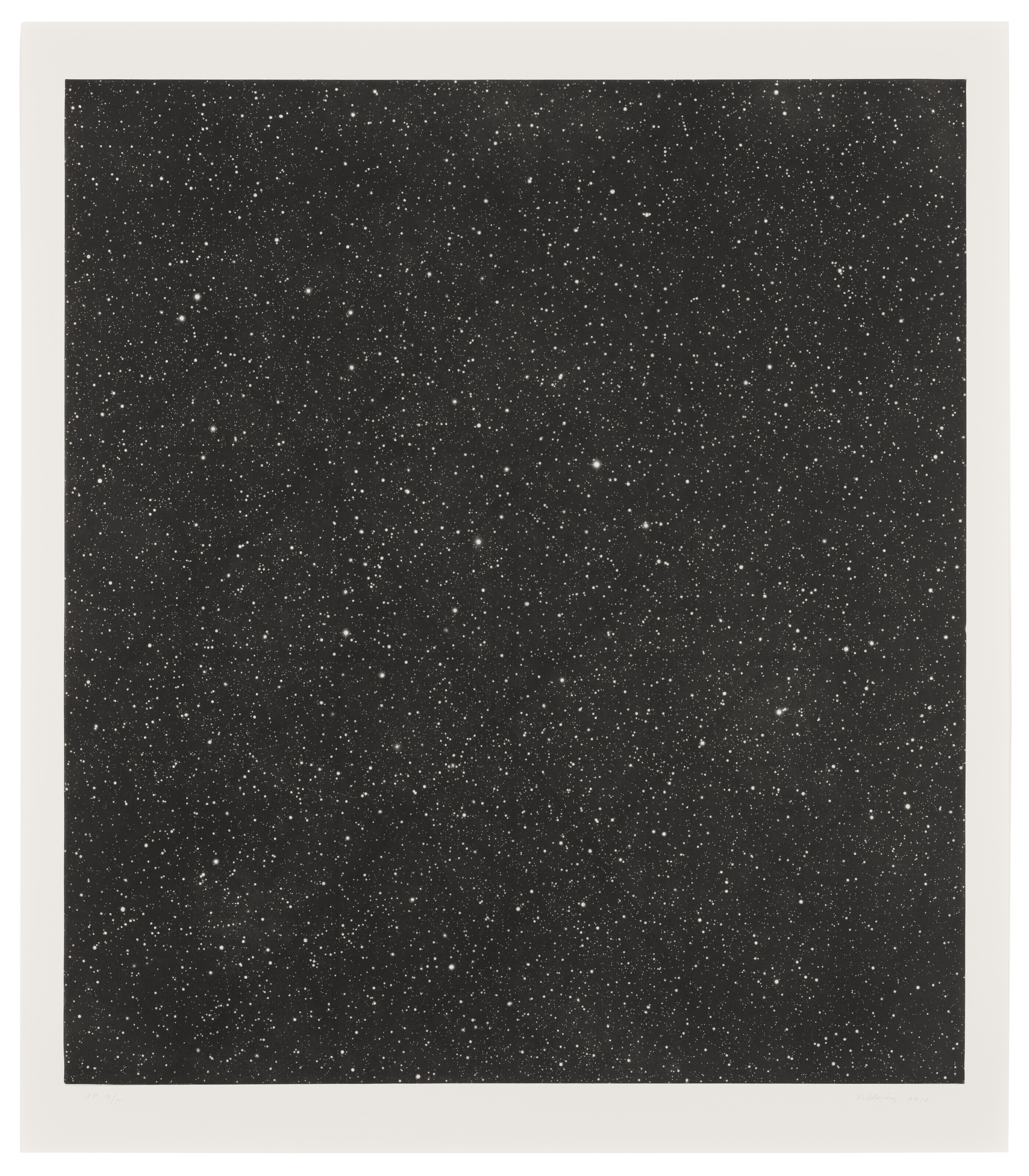 Vija Celmins — Шесть гравюр художника, изображение 2