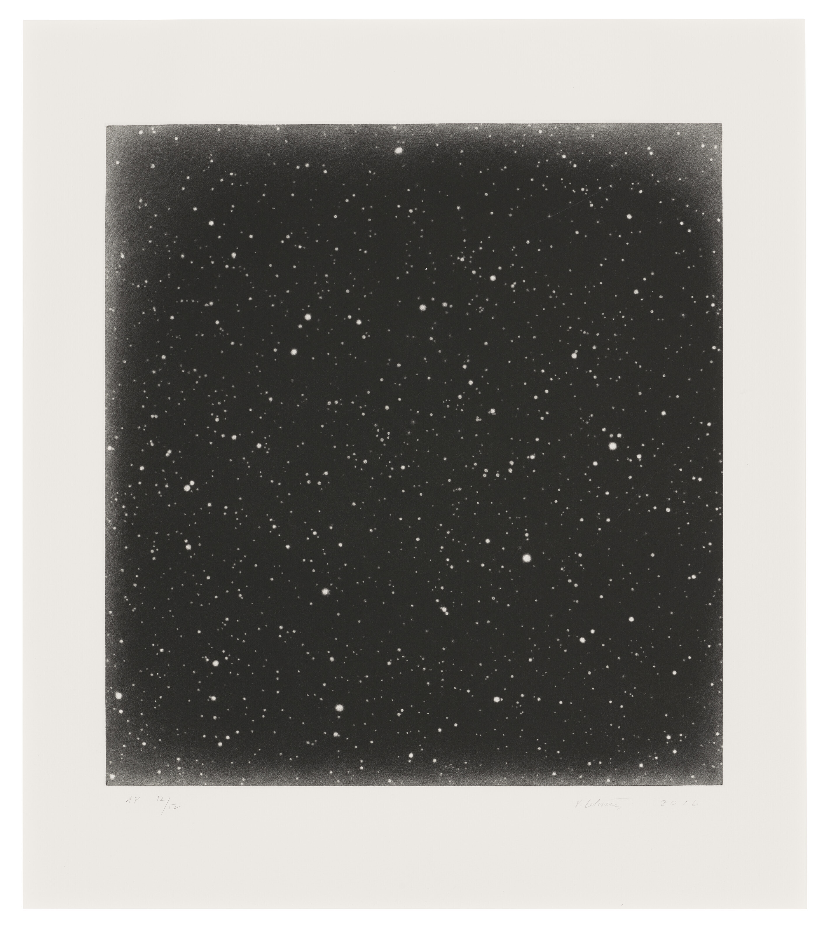 Vija Celmins — Шесть гравюр художника, изображение 5