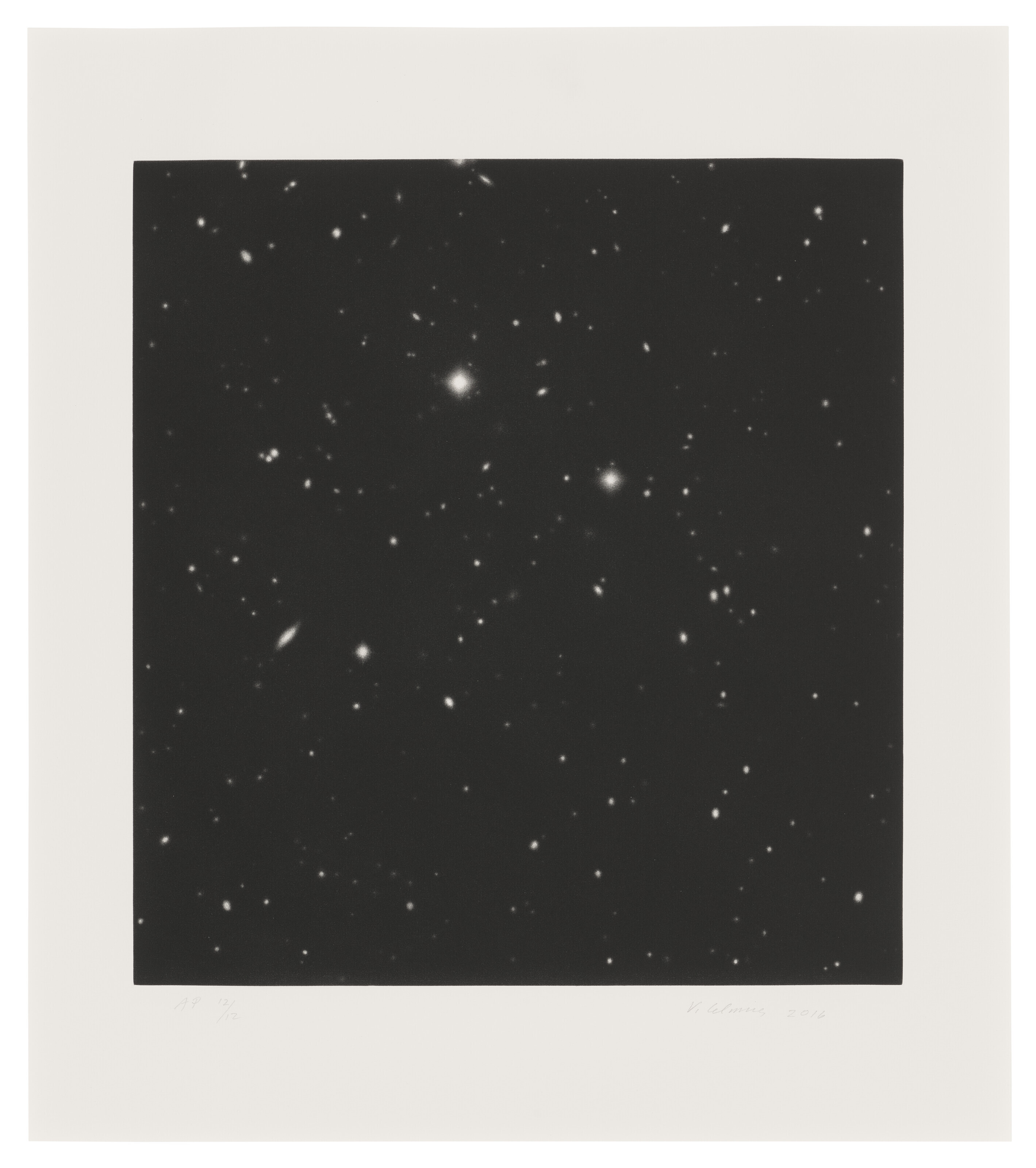 Vija Celmins — Шесть гравюр художника, изображение 6