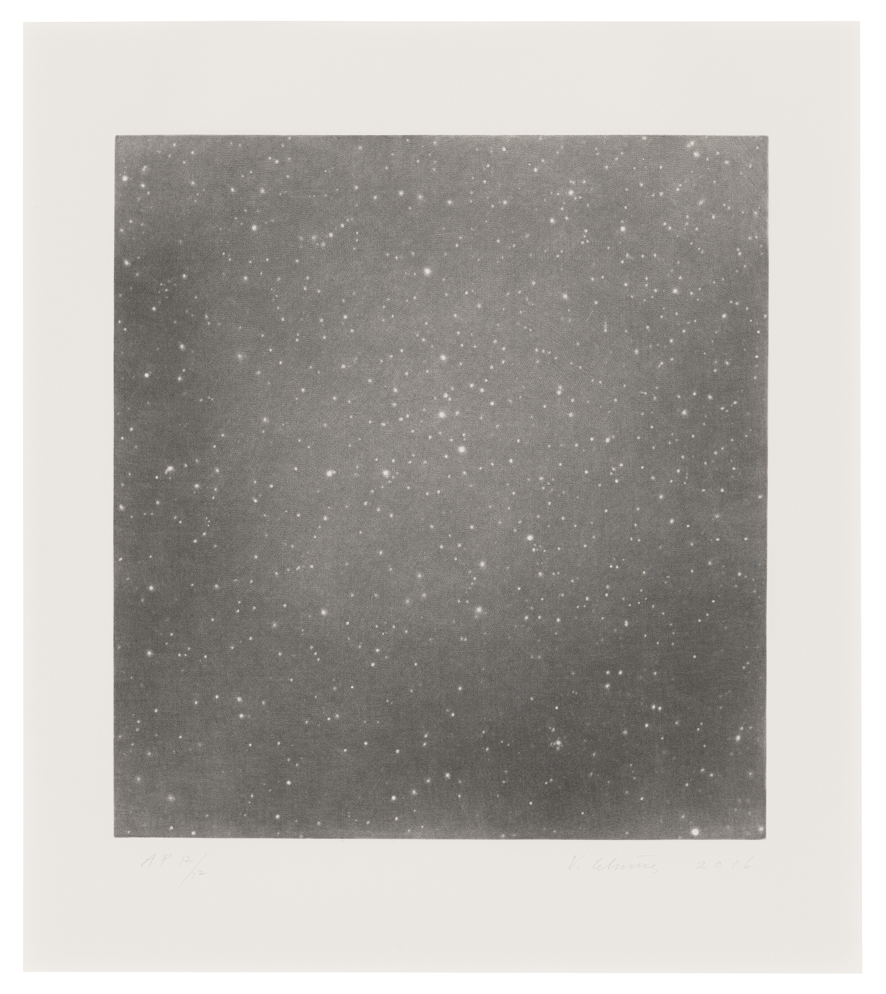 Vija Celmins — Шесть гравюр художника, изображение 7