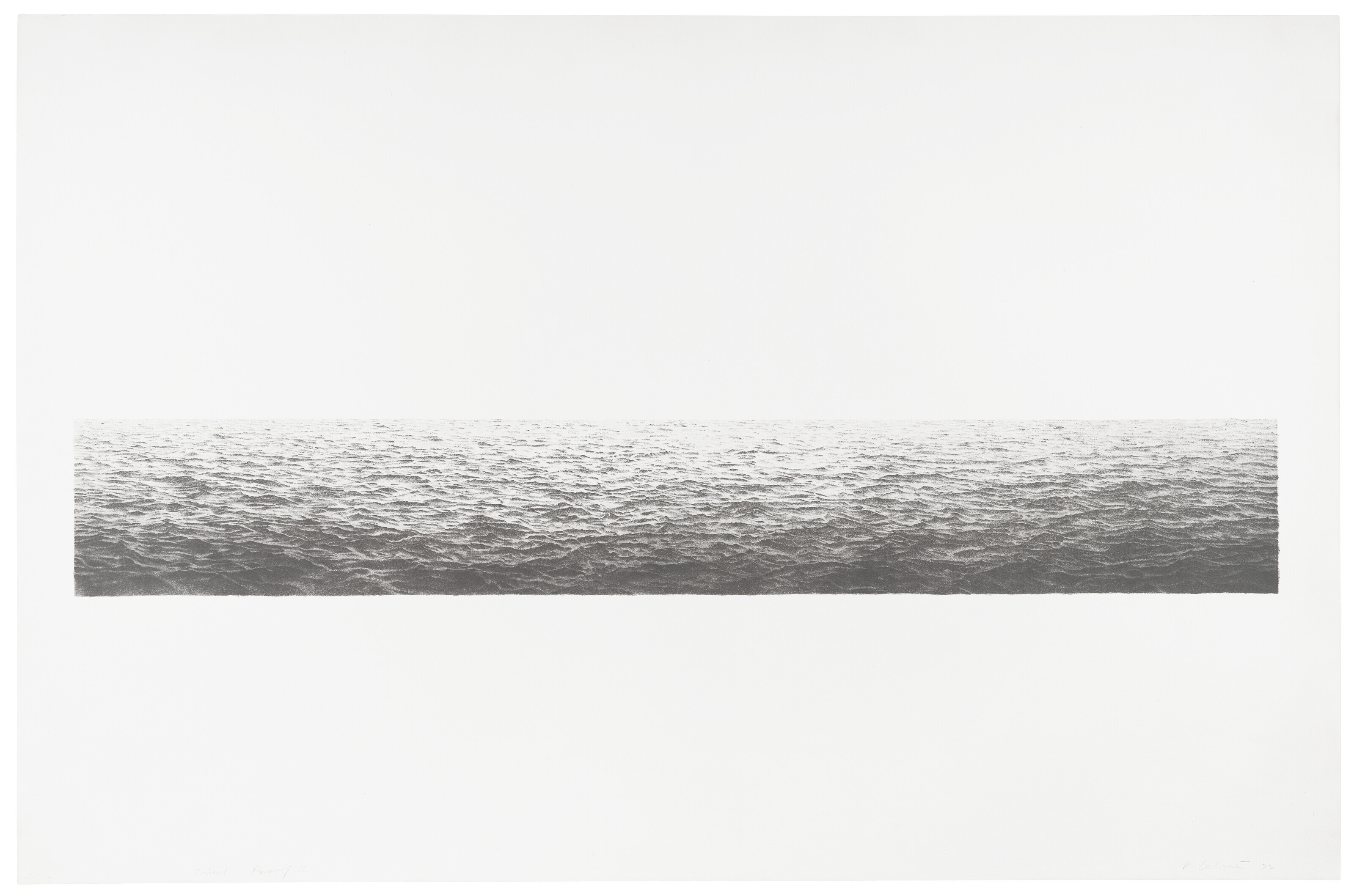 Vija Celmins — Без названия (Большой океан)
