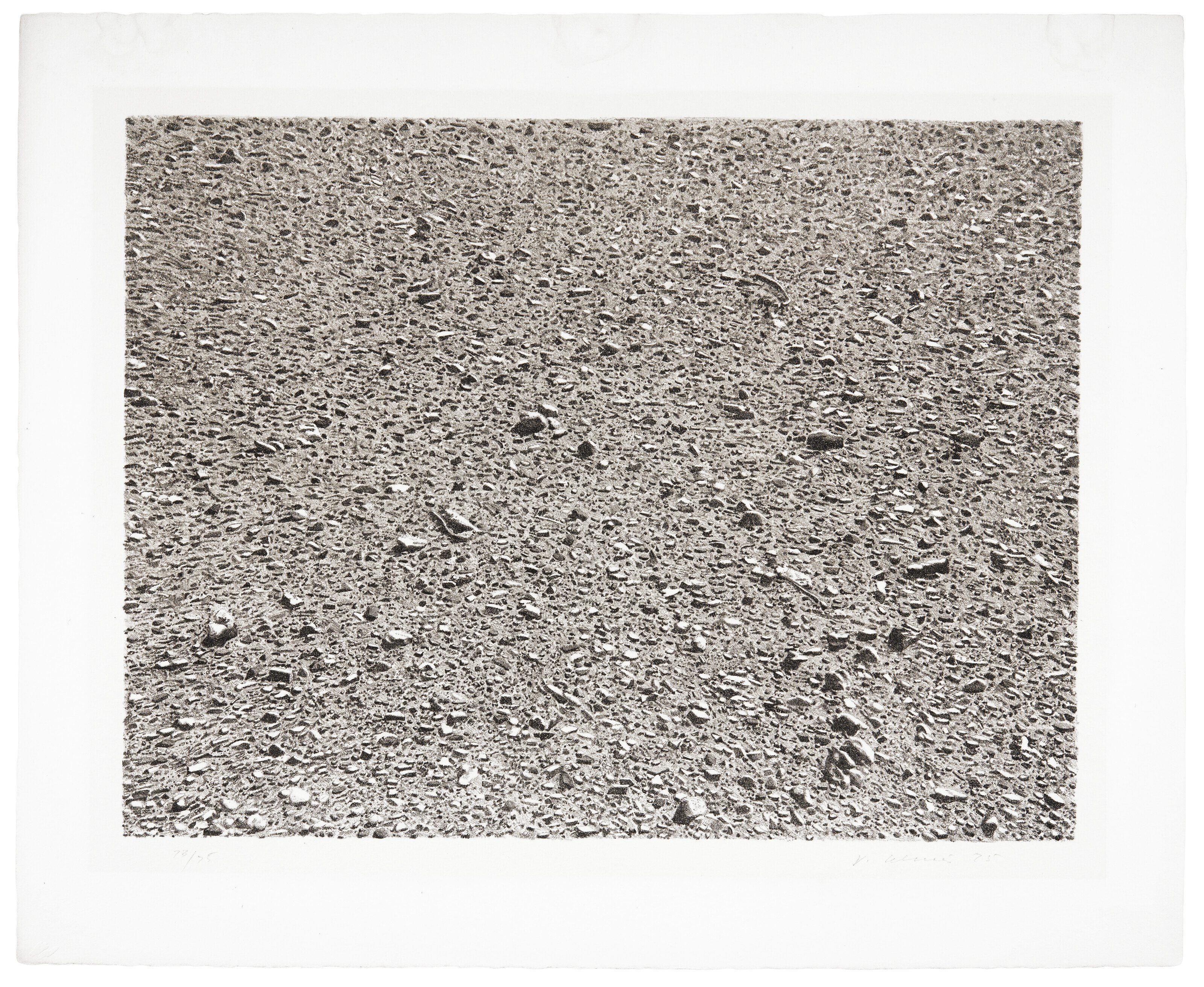 Vija Celmins — Пустыня, из портфолио без названия