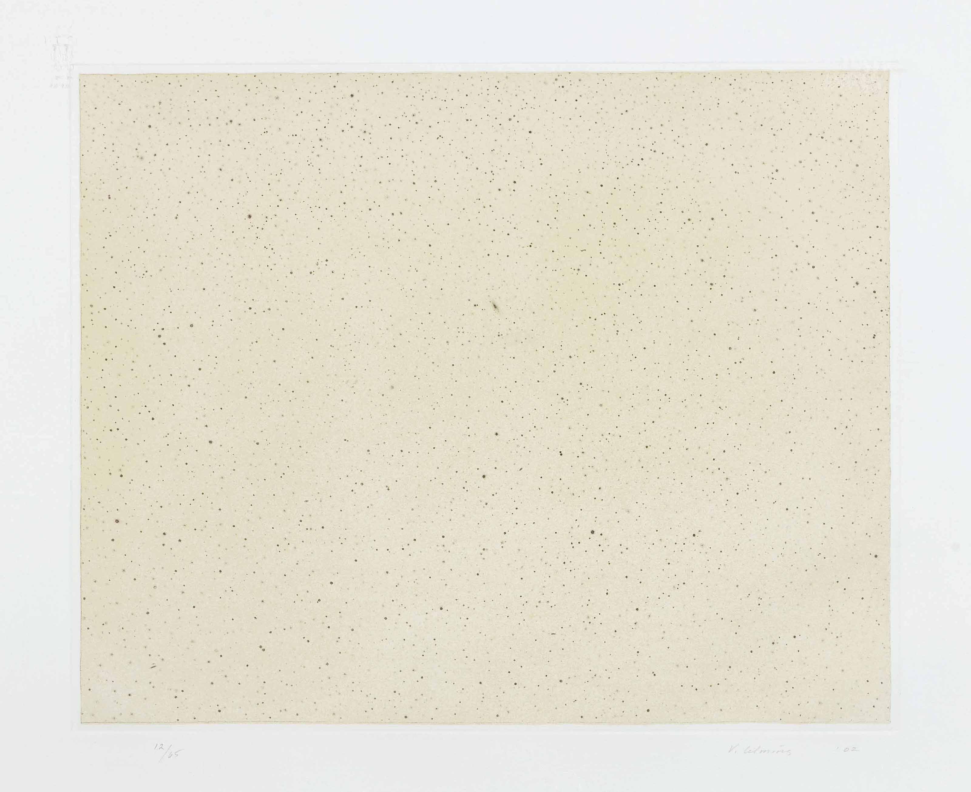 Vija Celmins — Ночное небо 2 (перевернутое)