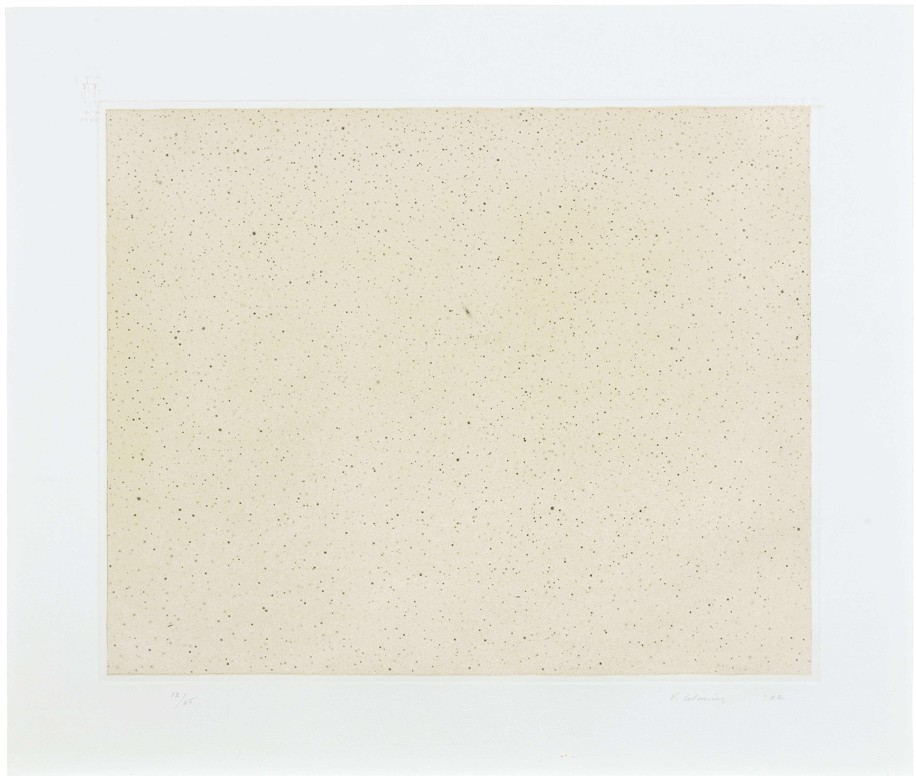 Vija Celmins — Ночное небо 2 (перевернутое), изображение 2
