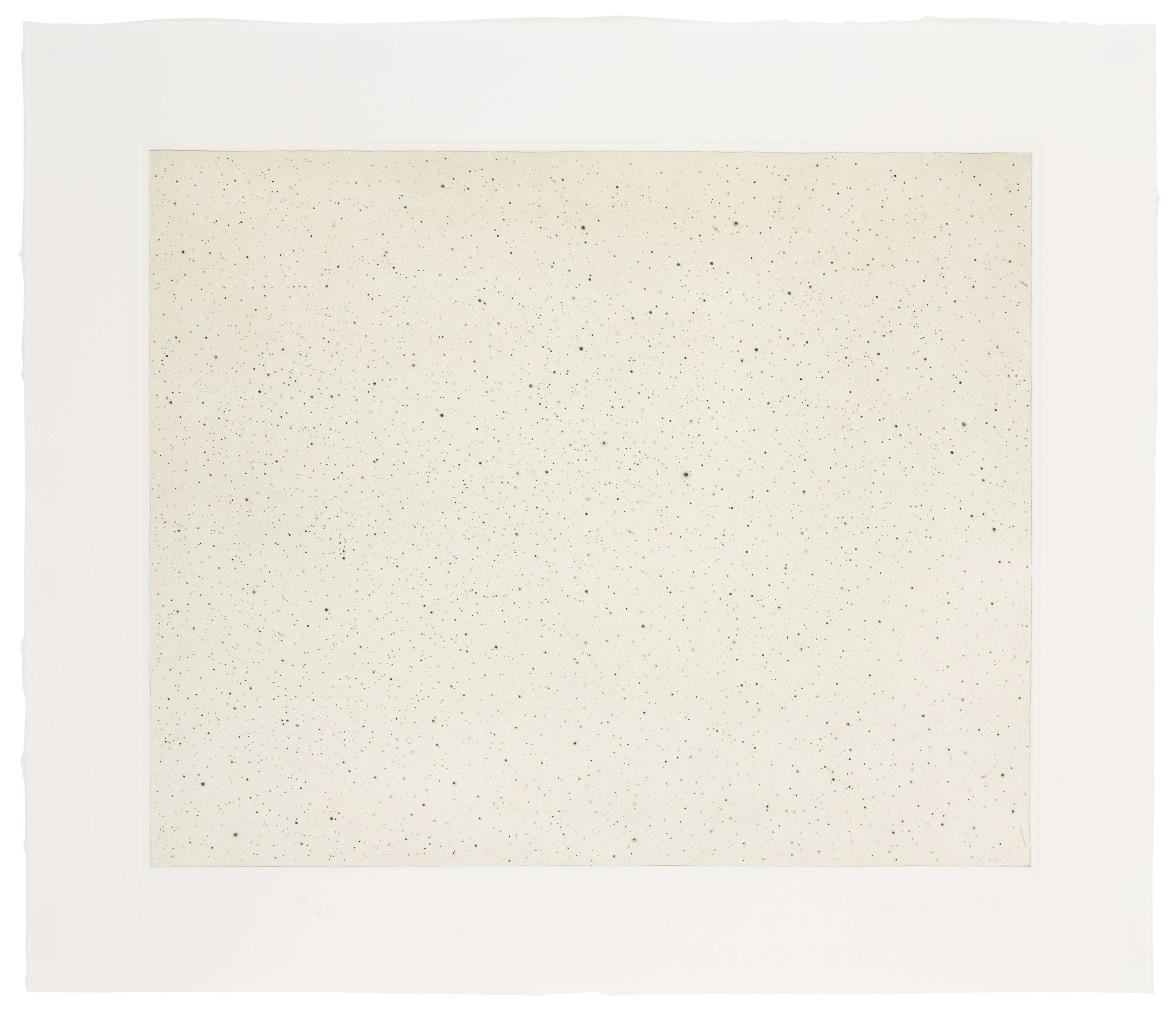 Vija Celmins — Ночное небо I (перевернутое)