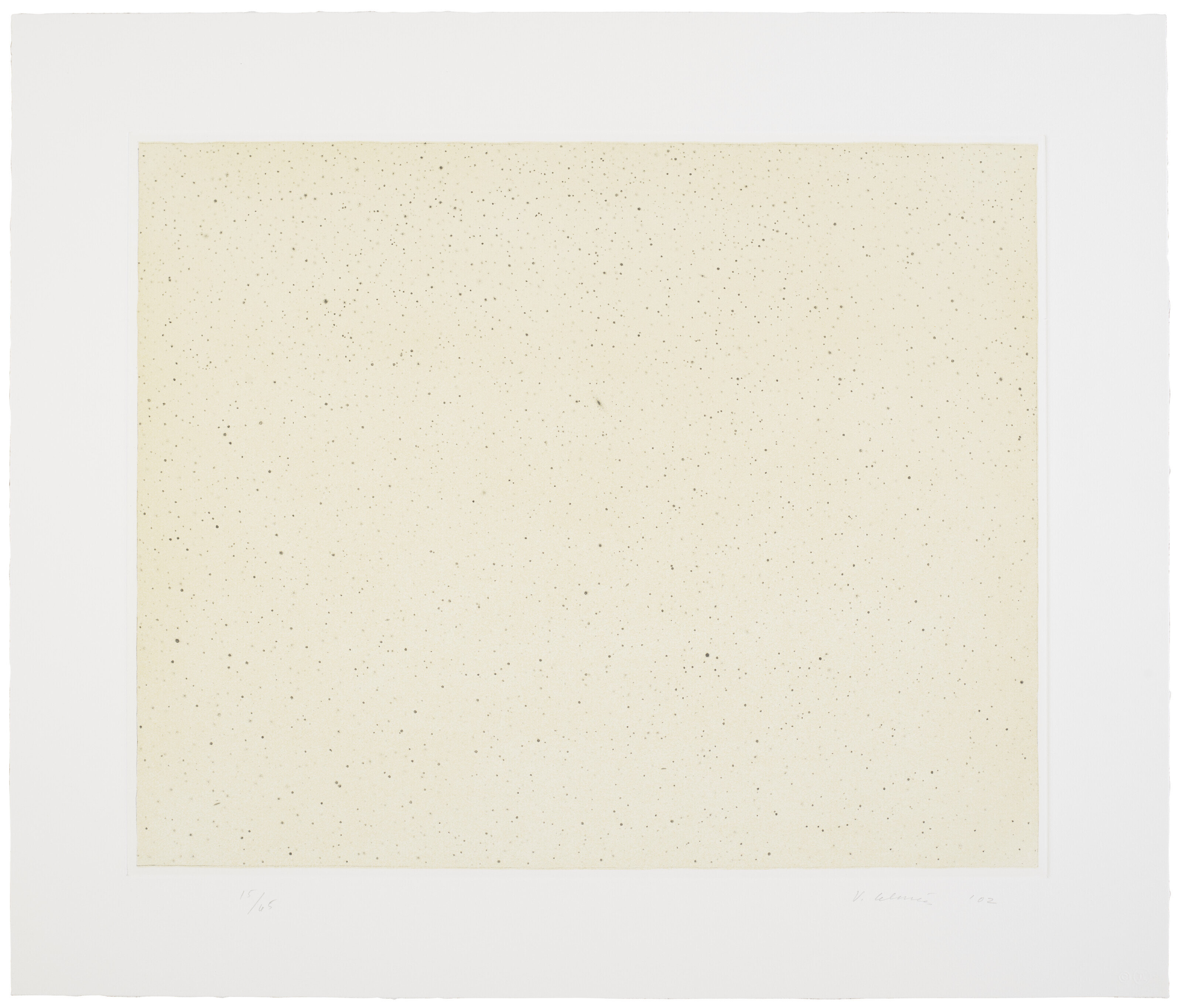 Vija Celmins — Ночное небо 2 (перевернутое)