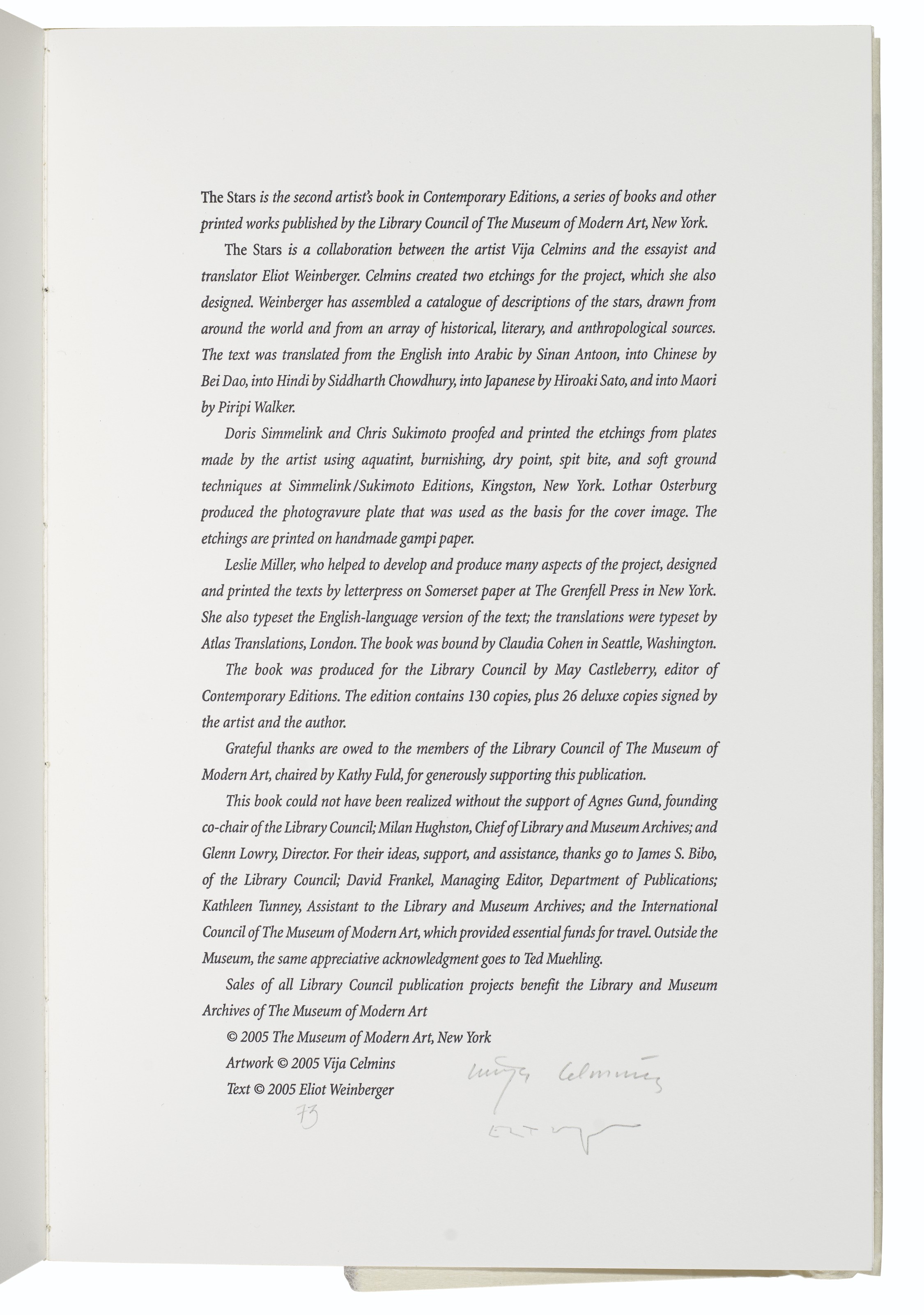 Vija Celmins — Звезды, изображение 4