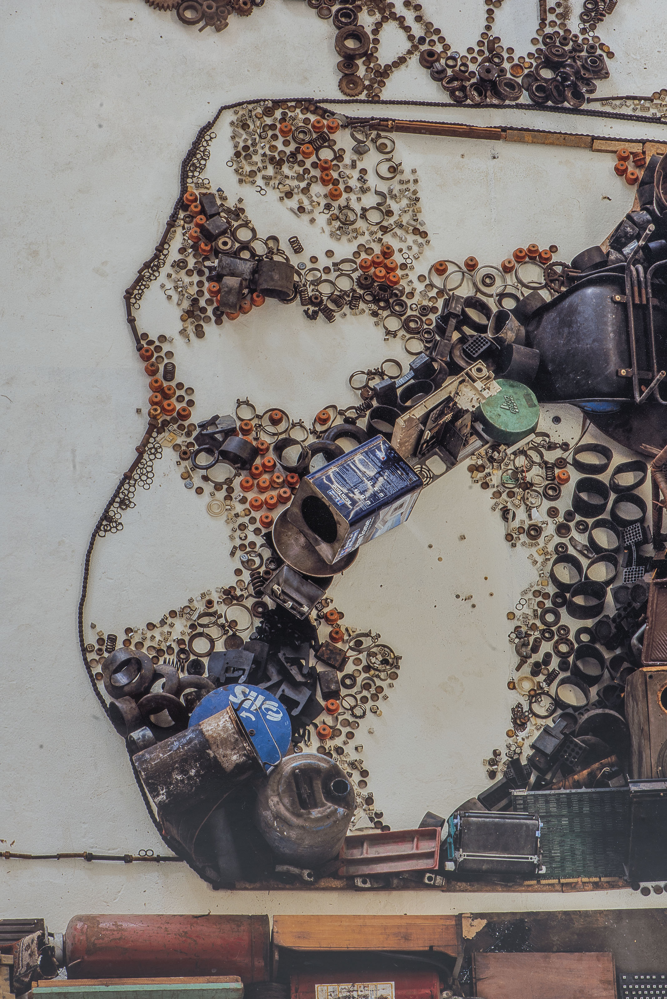 Vik Muniz — Анатомия, по Франческо Бертинатти (Фотографии мусора), изображение 3