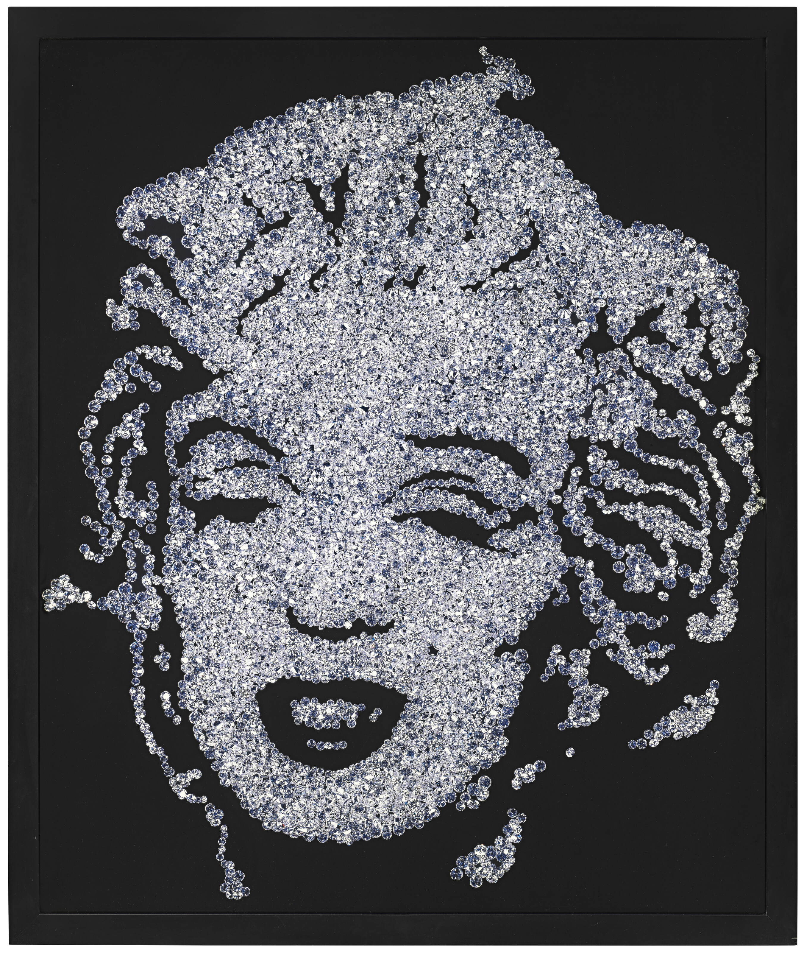 Vik Muniz — Мэрилин Монро (из "Фотографий бриллиантов"), изображение 2