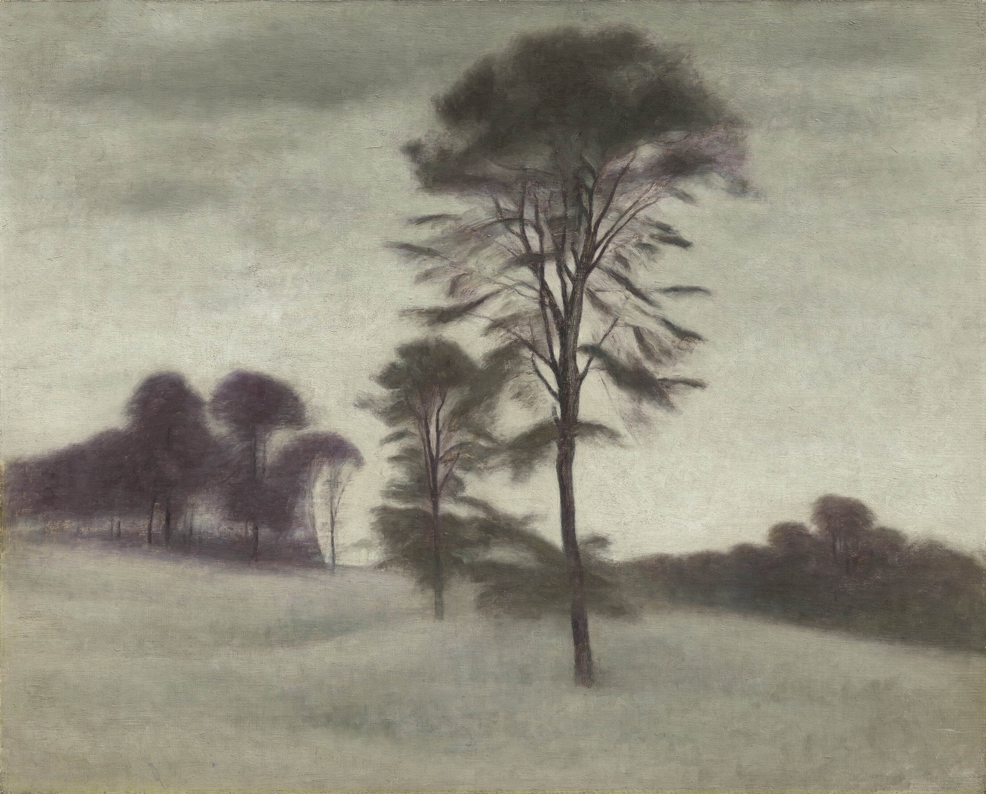 Vilhelm Hammershøi — Ландскаб. Соммер. "Райет".