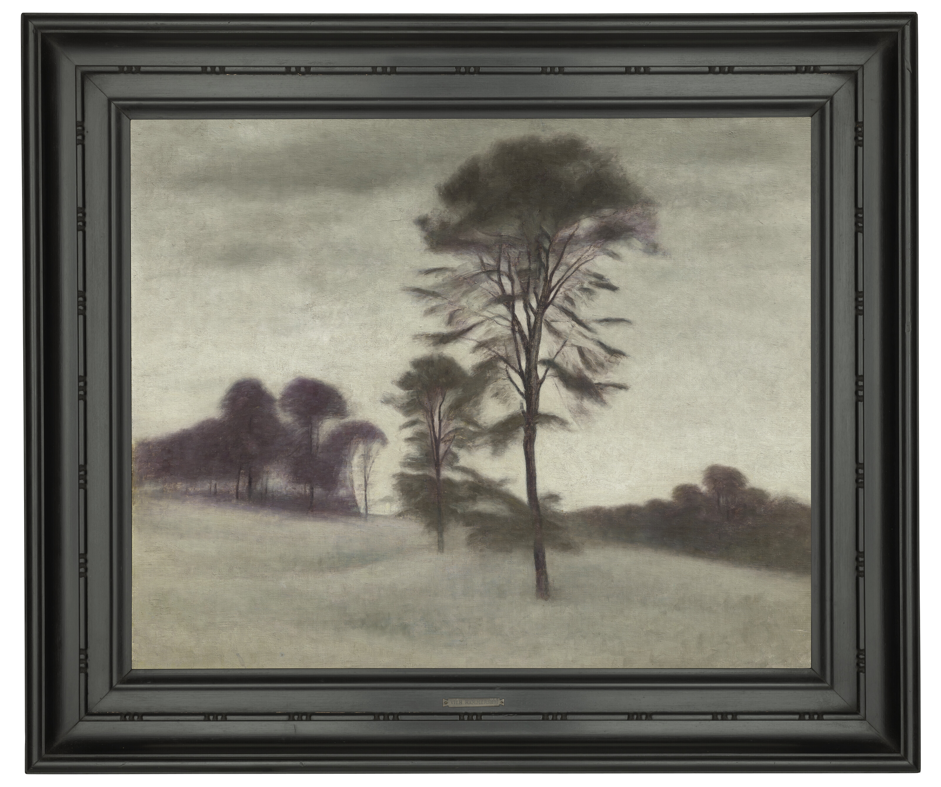 Vilhelm Hammershøi — Ландскаб. Соммер. "Райет"., изображение 2