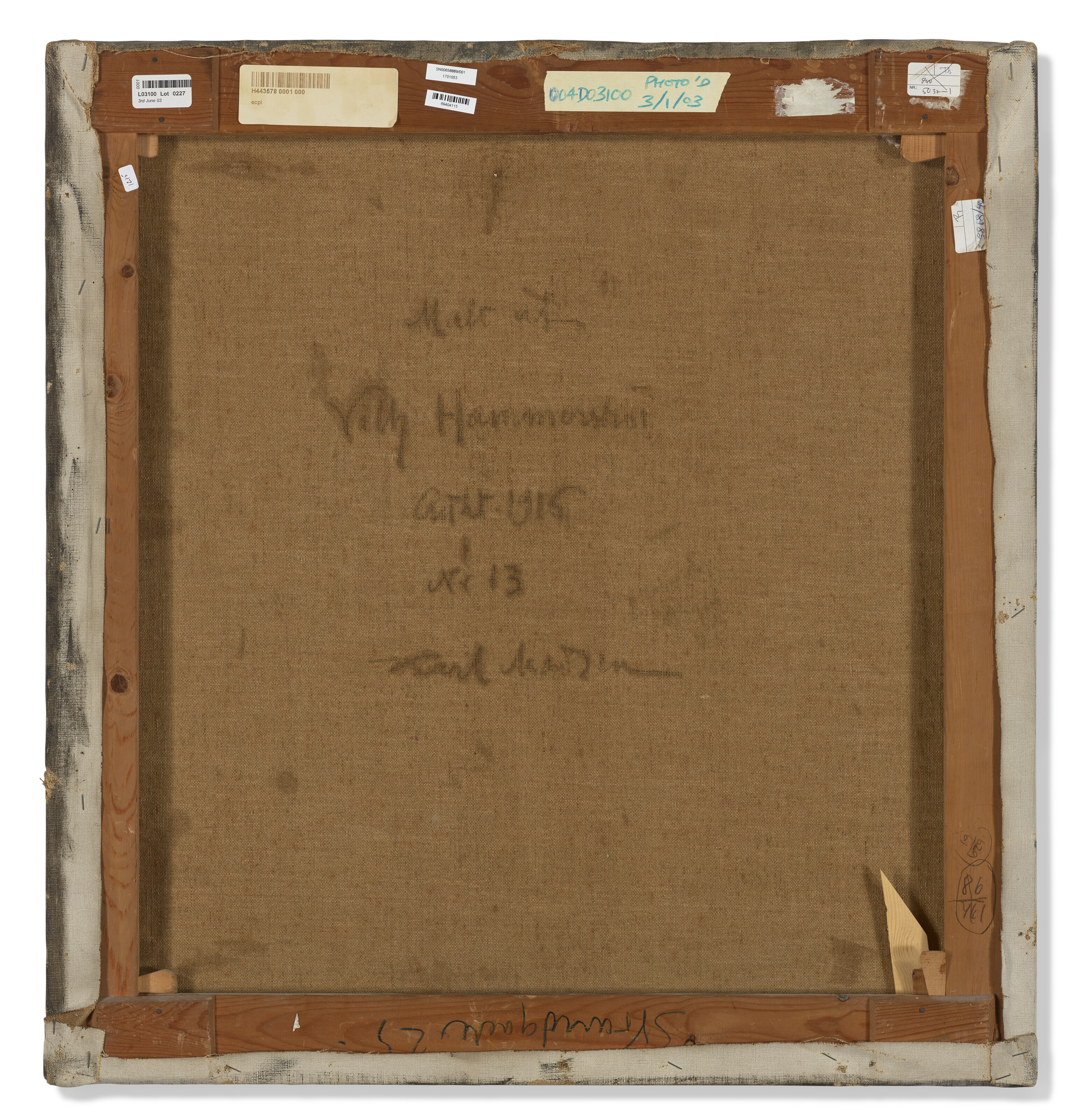 Vilhelm Hammershøi — Стю. Сольскин-Студио, изображение 3