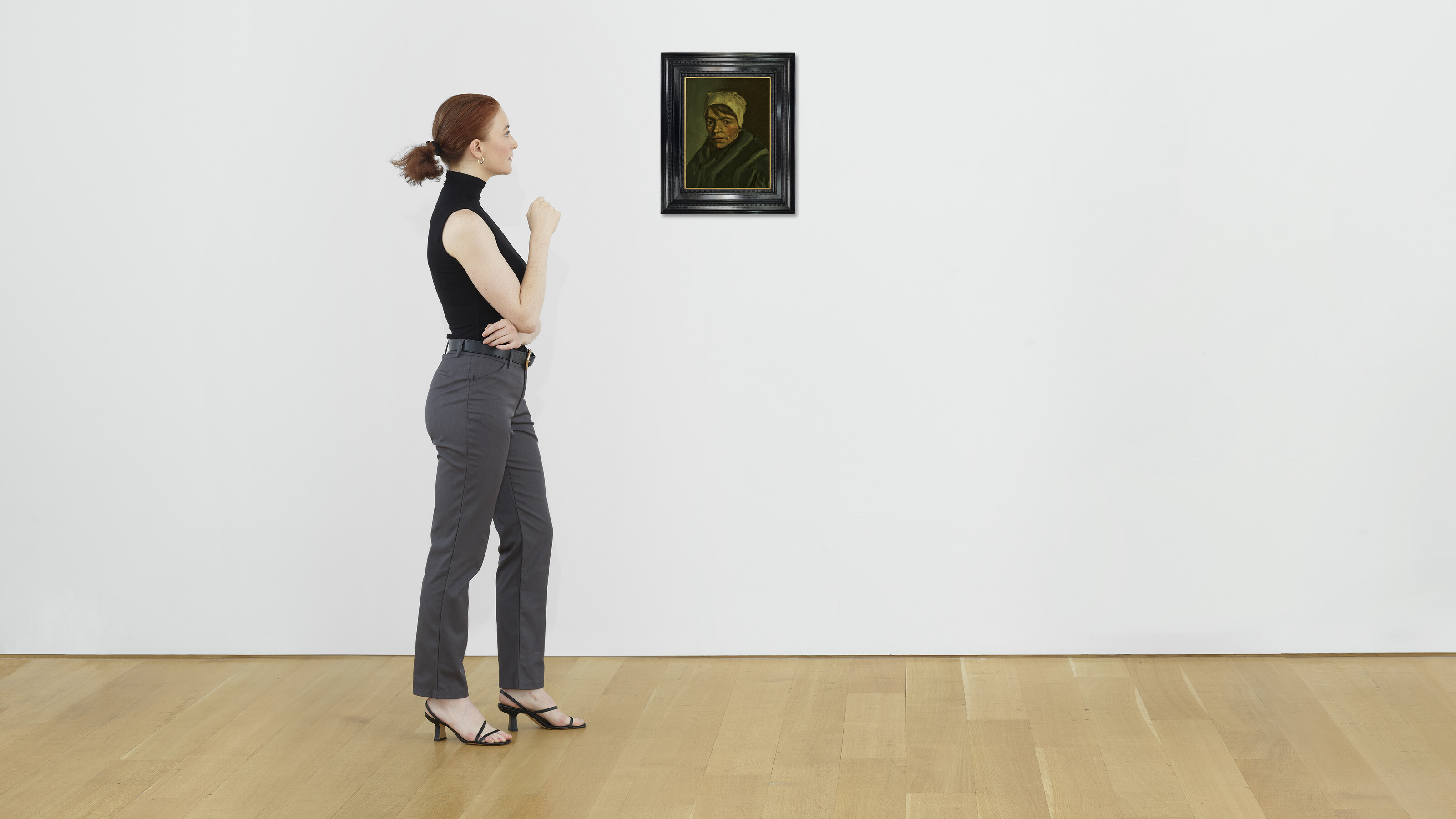 Vincent van Gogh — Коп ван ин Вроу встретил витте мутса ( голова женщины в белом чепце ), изображение 4