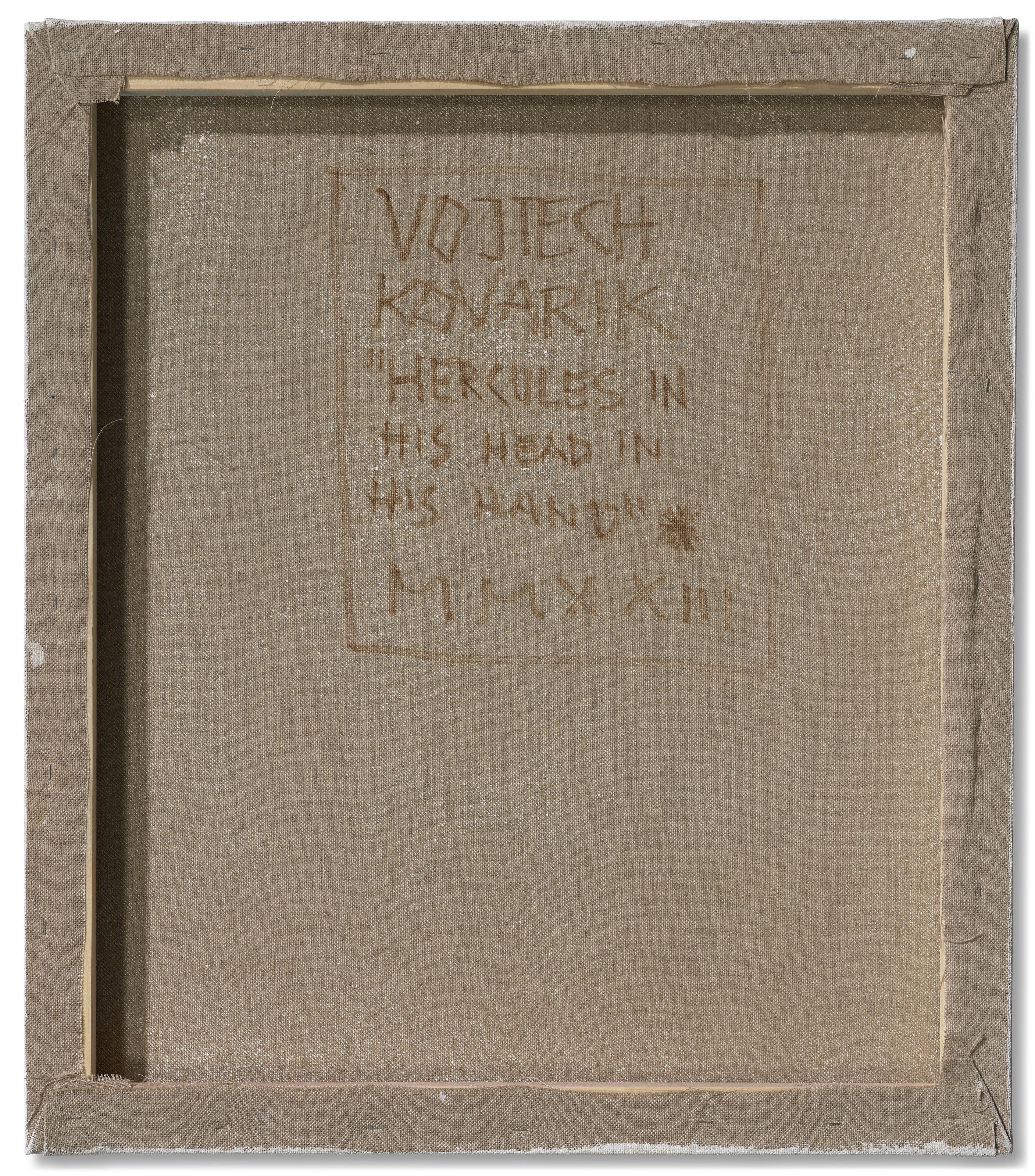 Vojtěch Kovařík — (Портрет) Геракла, держащего свою голову в руке, изображение 4