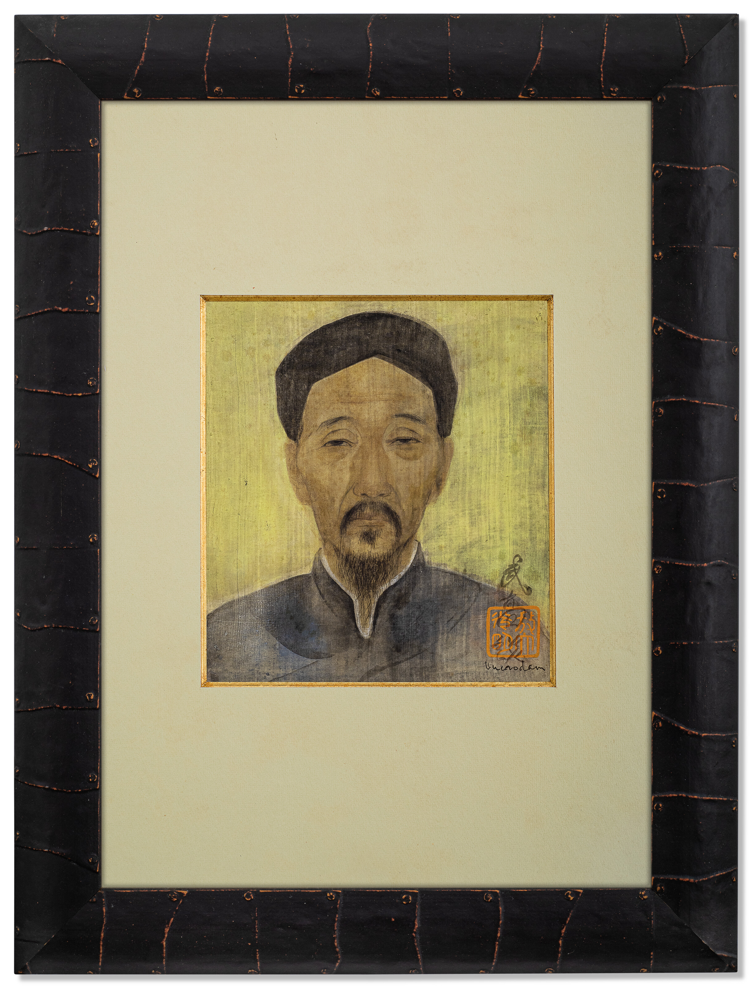 Vu Cao Dam — Portrait d'homme (Мужской портрет), изображение 2