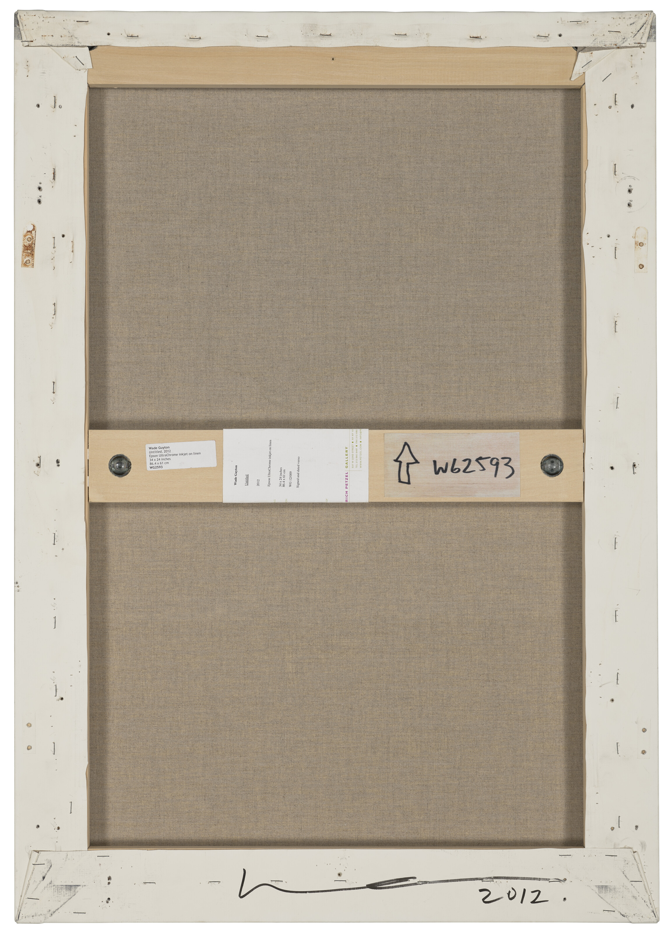 Wade Guyton — Без названия, изображение 2
