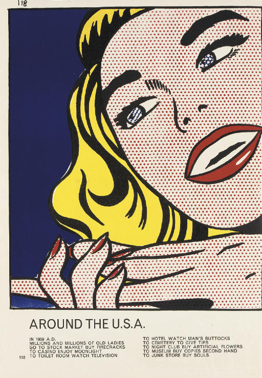Walasse Ting — Уоласс Тинг, "Жизнь за 1 цент", Э.В. Корнфельд, Берн, 1964