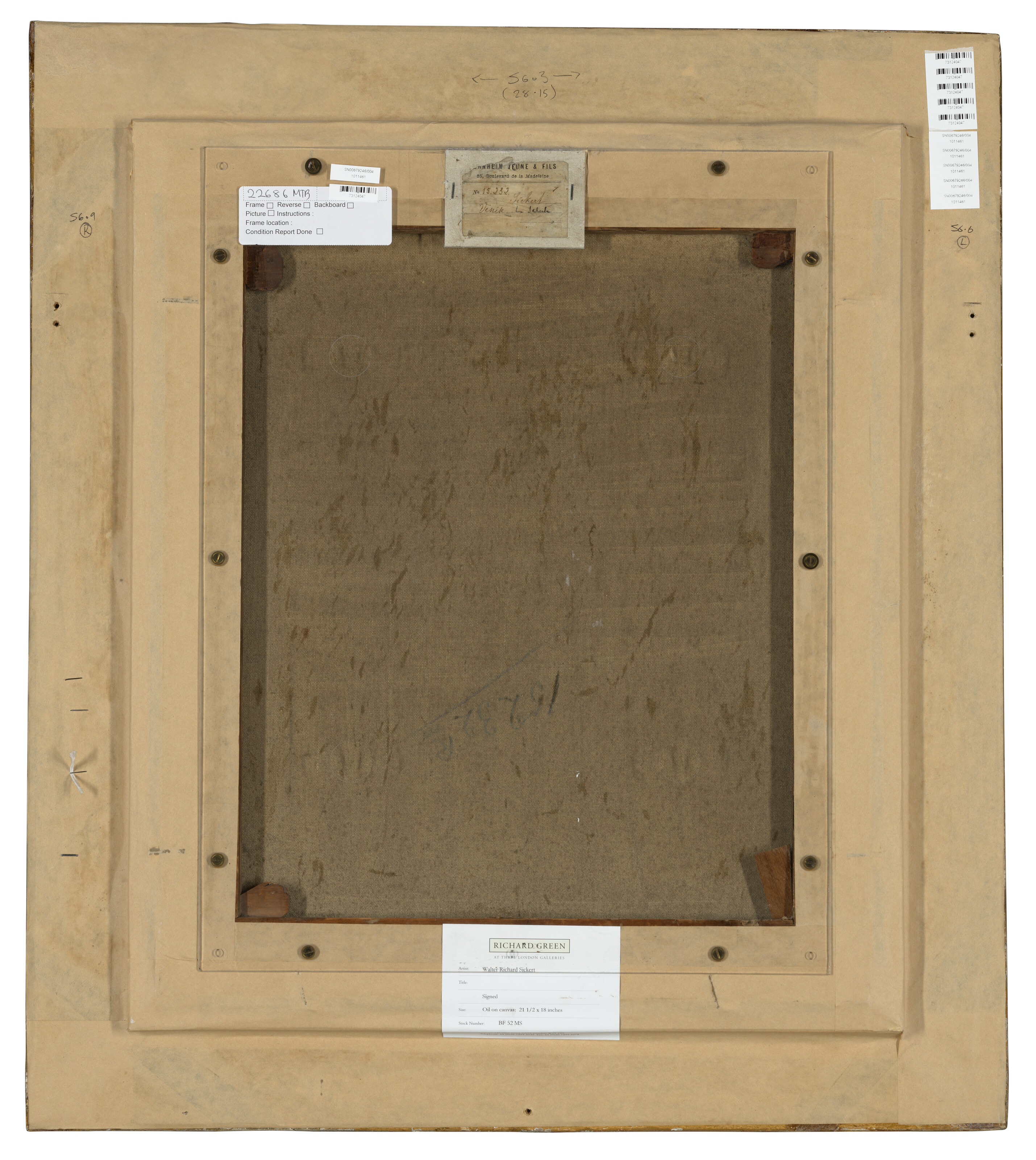 Walter Richard Sickert — Венеция, Ла Салюте, изображение 3