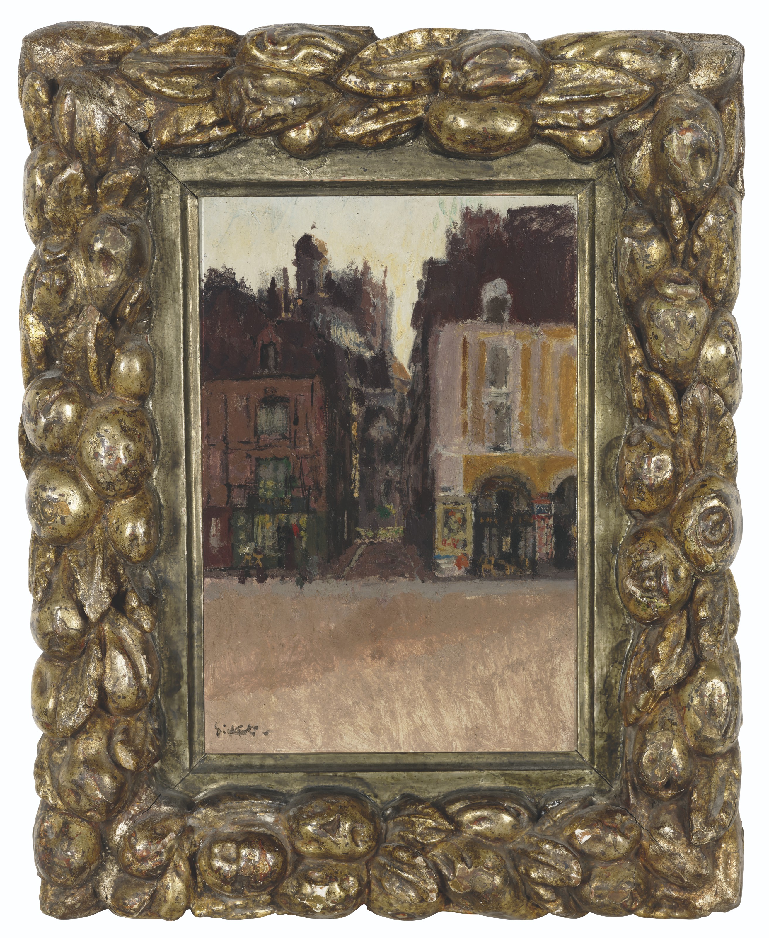 Walter Richard Sickert — Улица Нотр-Дам и набережная Дюкен, Дьепп, изображение 2