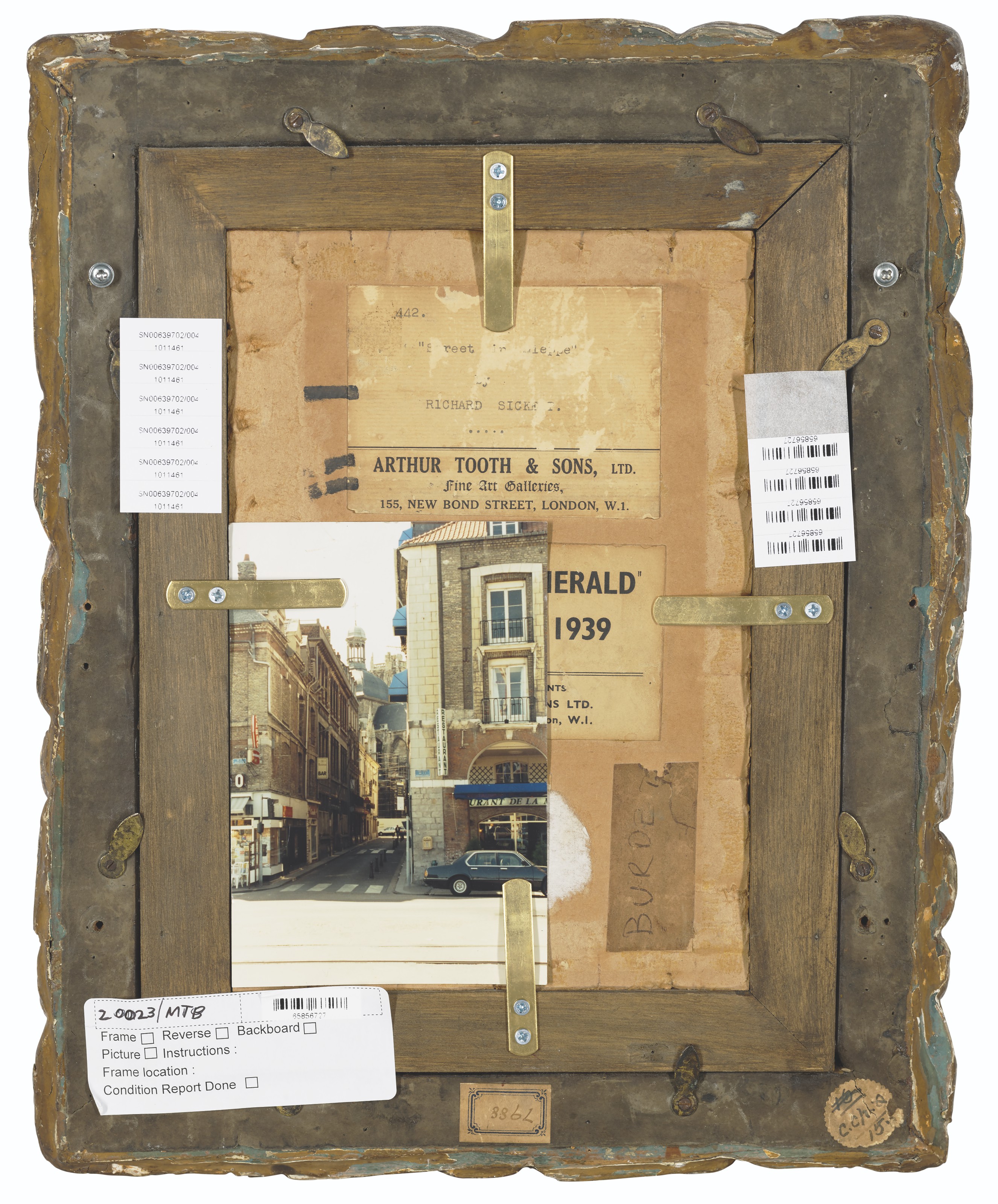 Walter Richard Sickert — Улица Нотр-Дам и набережная Дюкен, Дьепп, изображение 3