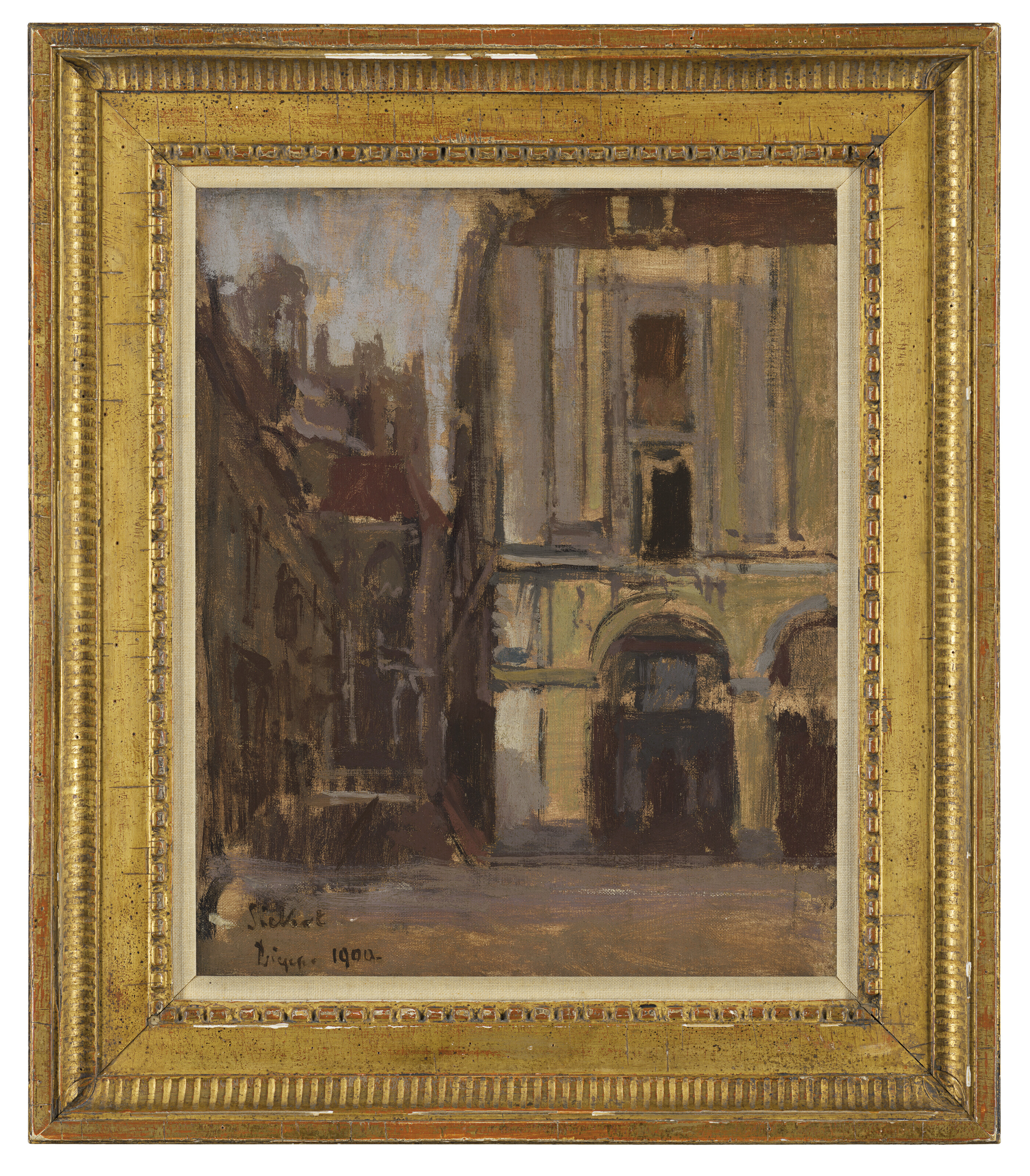 Walter Richard Sickert — Улица Нотр-Дам и набережная Дюкен, изображение 2