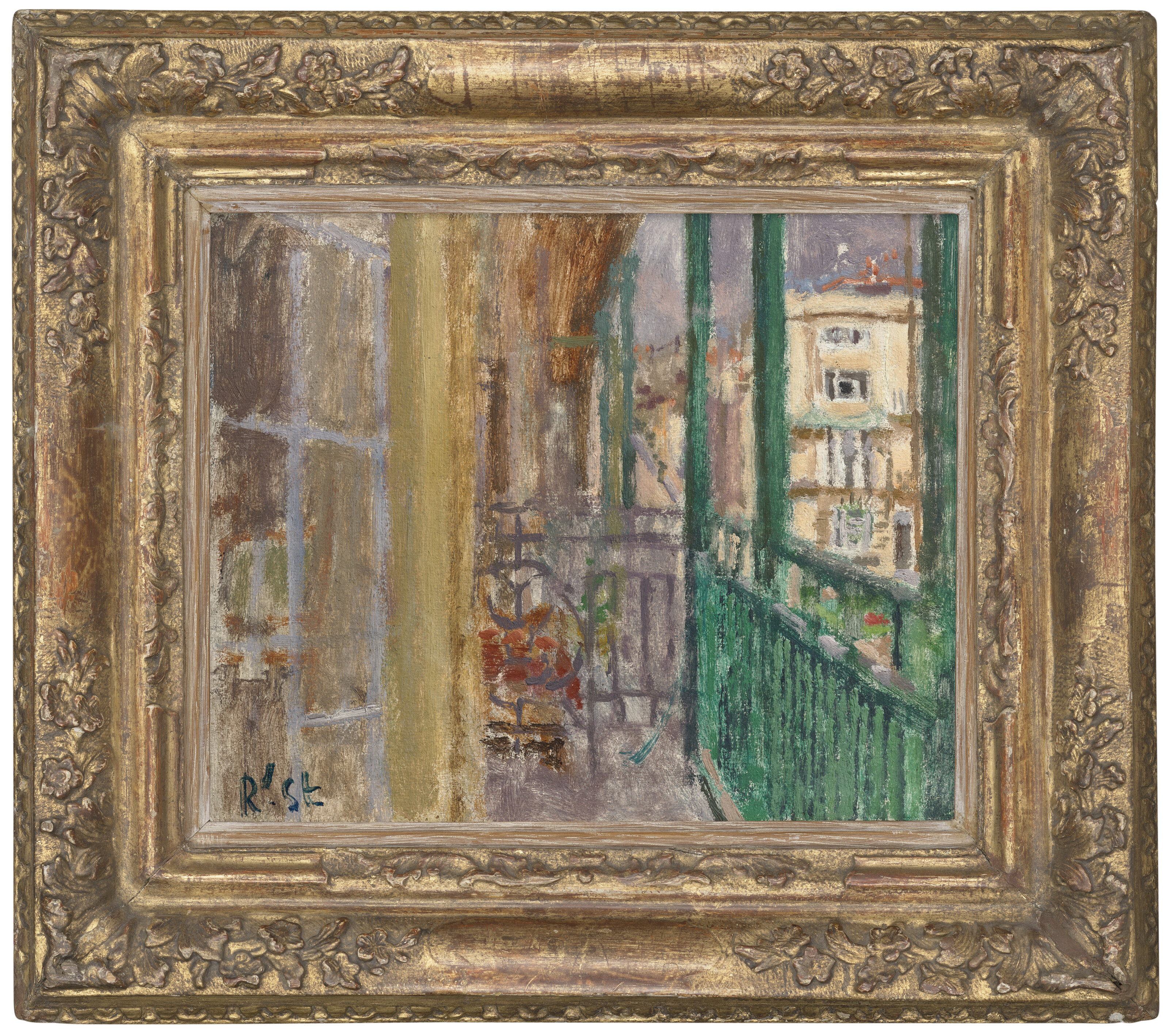 Walter Richard Sickert — Балкон, Бедфорд-сквер, Брайтон, изображение 2