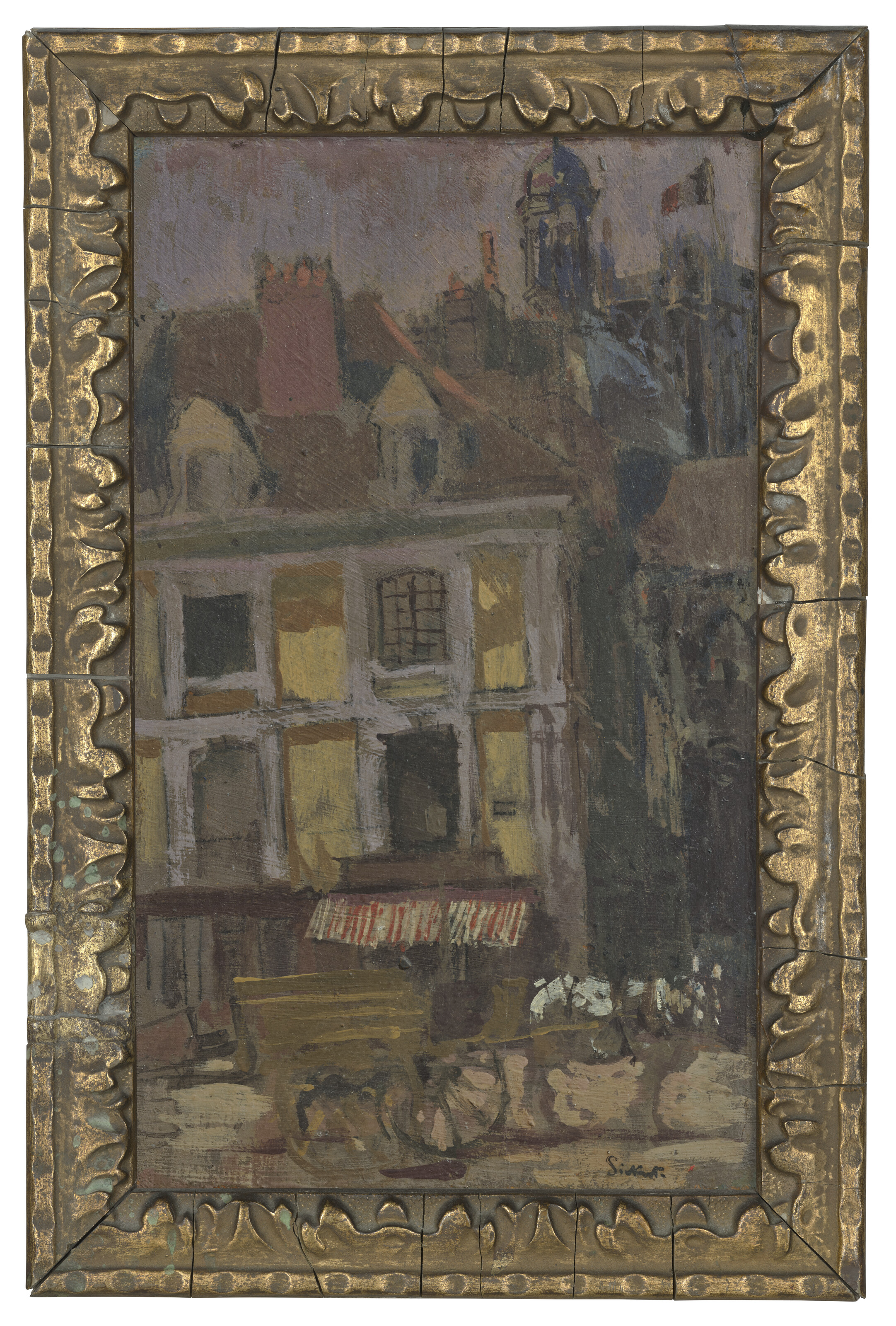 Walter Richard Sickert — Улица Нотр-Дам и набережная Дюкен, изображение 2
