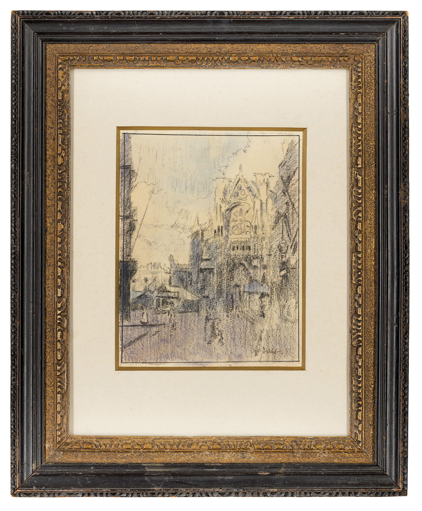 Walter Richard Sickert — Фасад церкви Сен-Жак, изображение 2