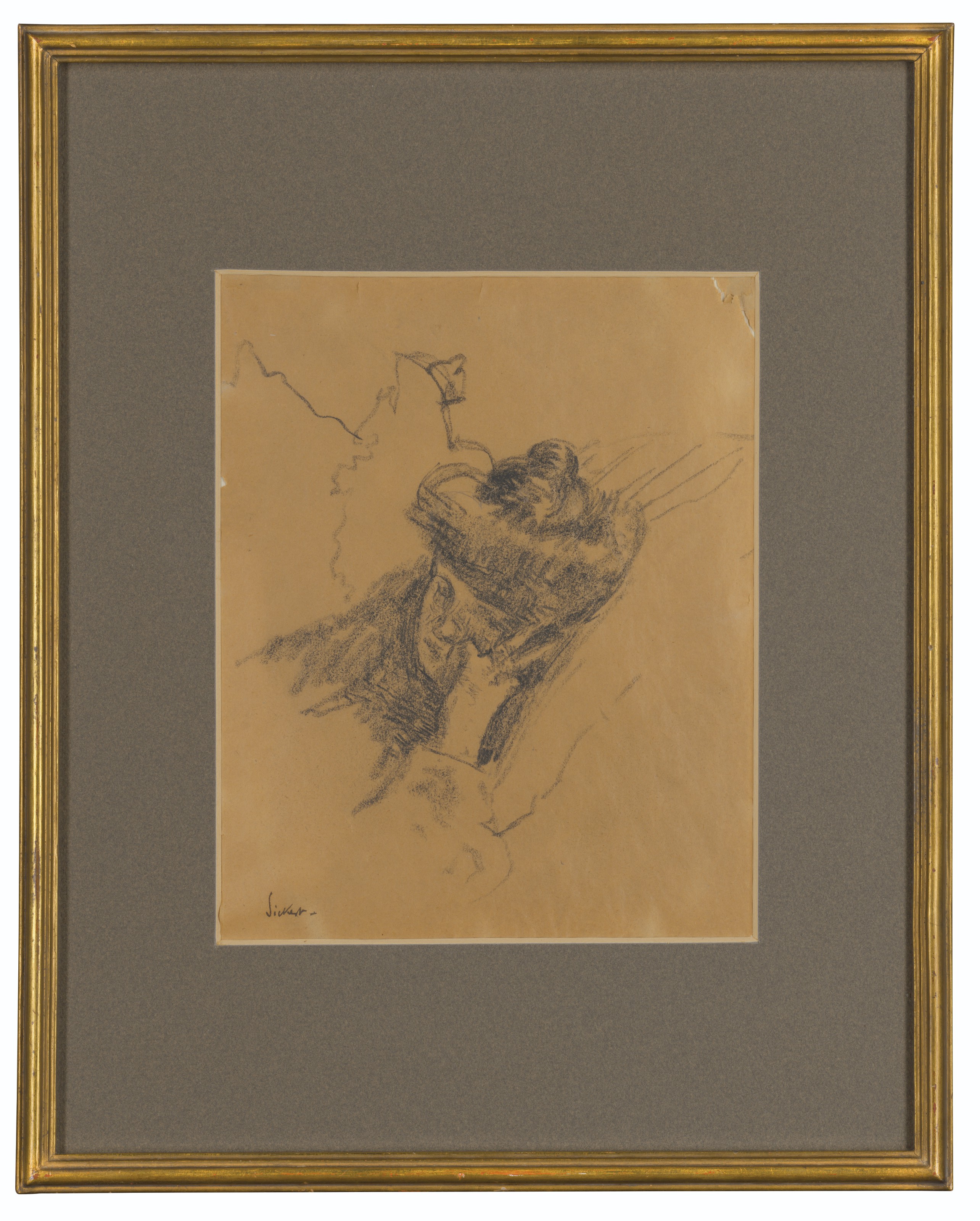 Walter Richard Sickert — Голова женщины, изображение 2