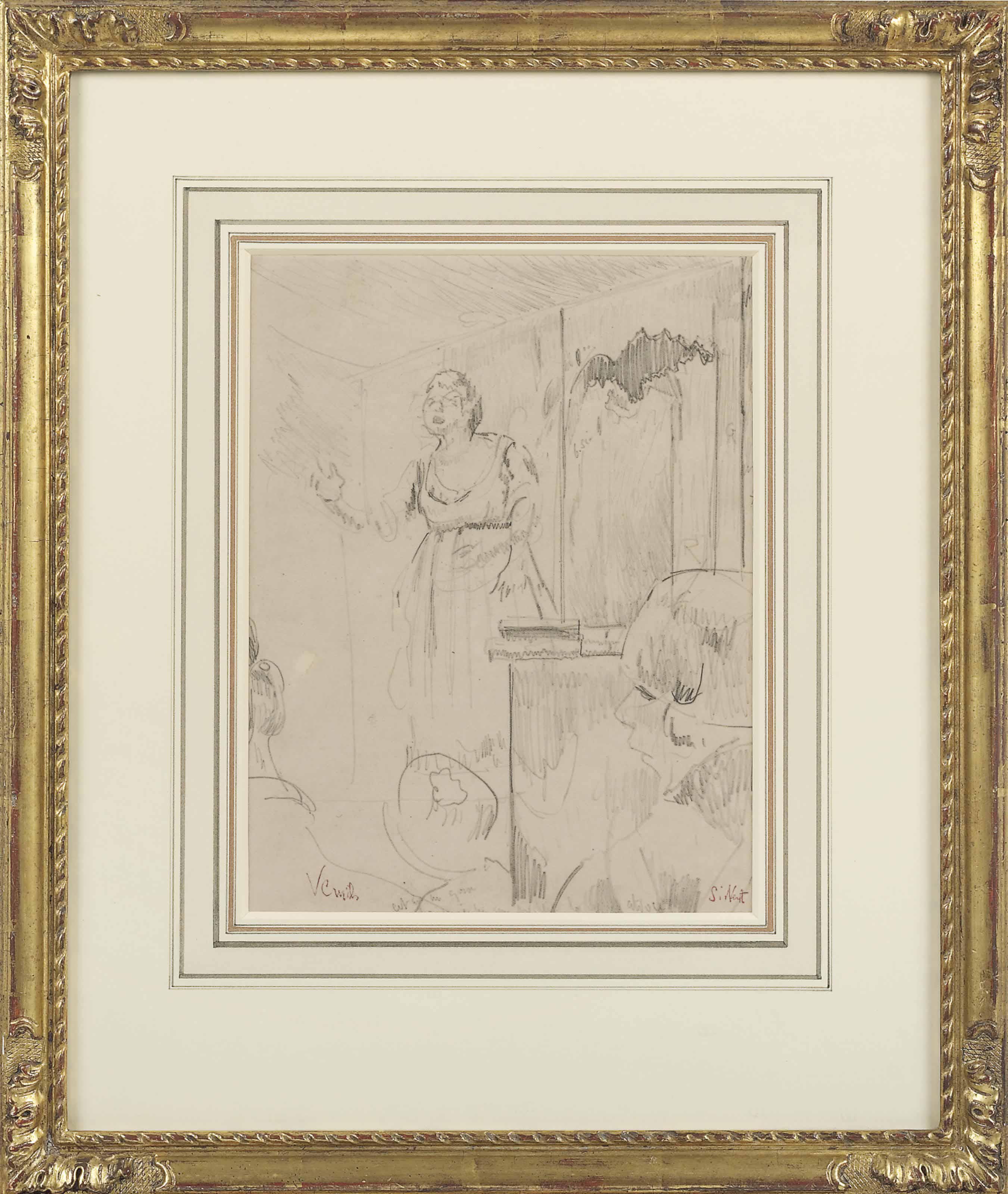 Walter Richard Sickert — В мюзик-холле
