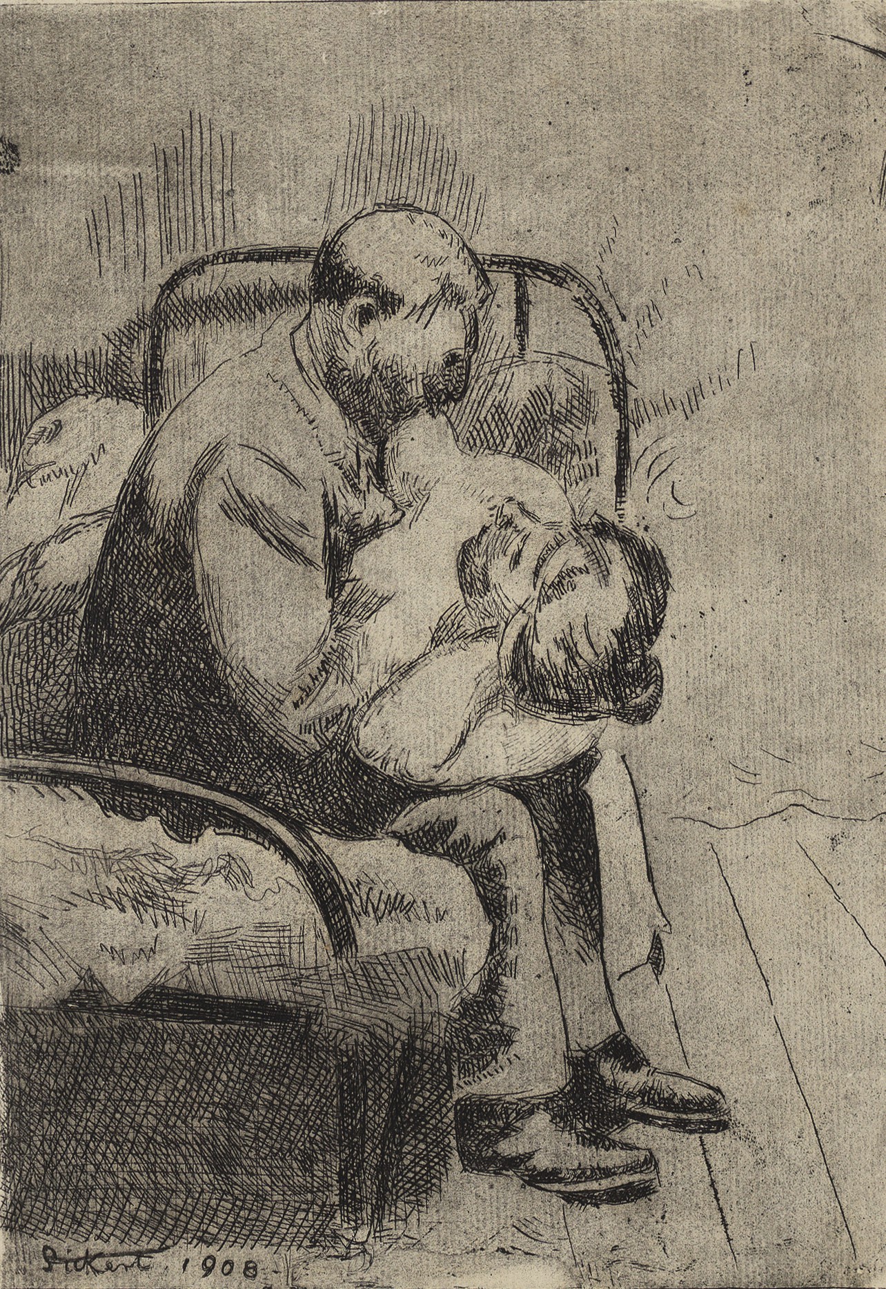 Walter Richard Sickert — Убийство в Кэмден-Тауне ("Прекрасная стража")