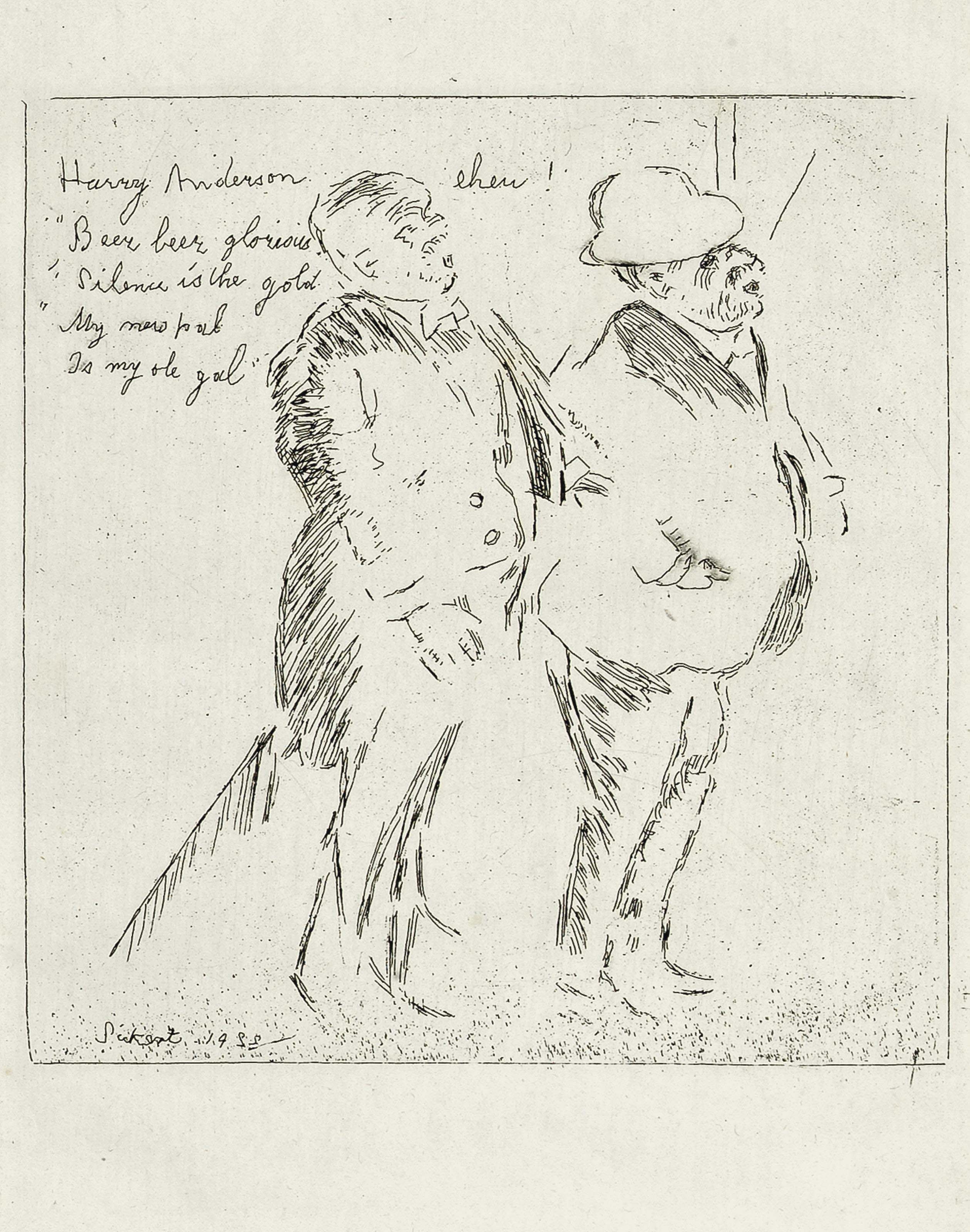 Walter Richard Sickert — В память о Гарри Андерсоне! (Бромберг, 207)
