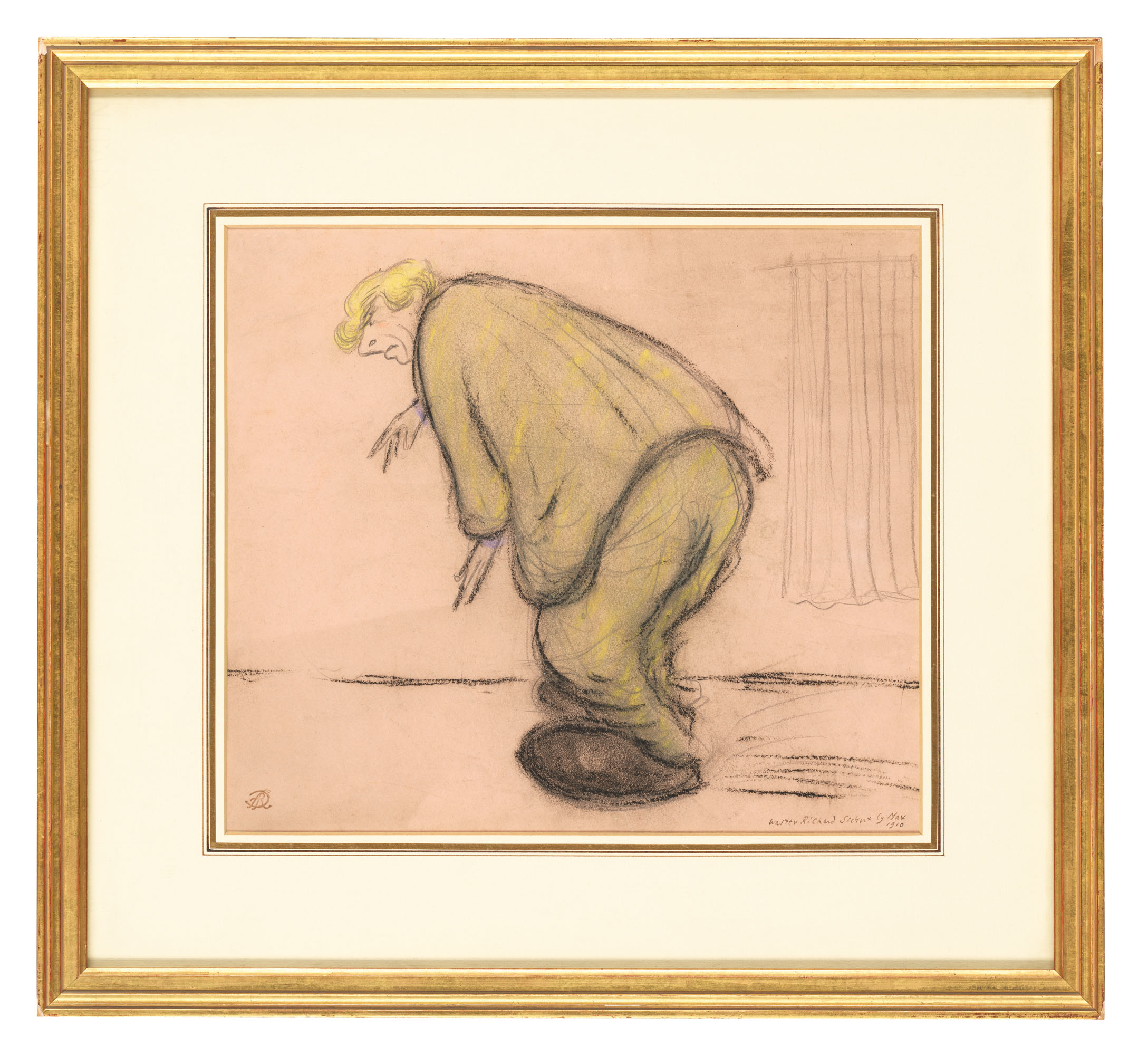 Walter Richard Sickert — Портрет Уолтера Ричарда Сикерта (спереди) и женский портрет ( сзади )