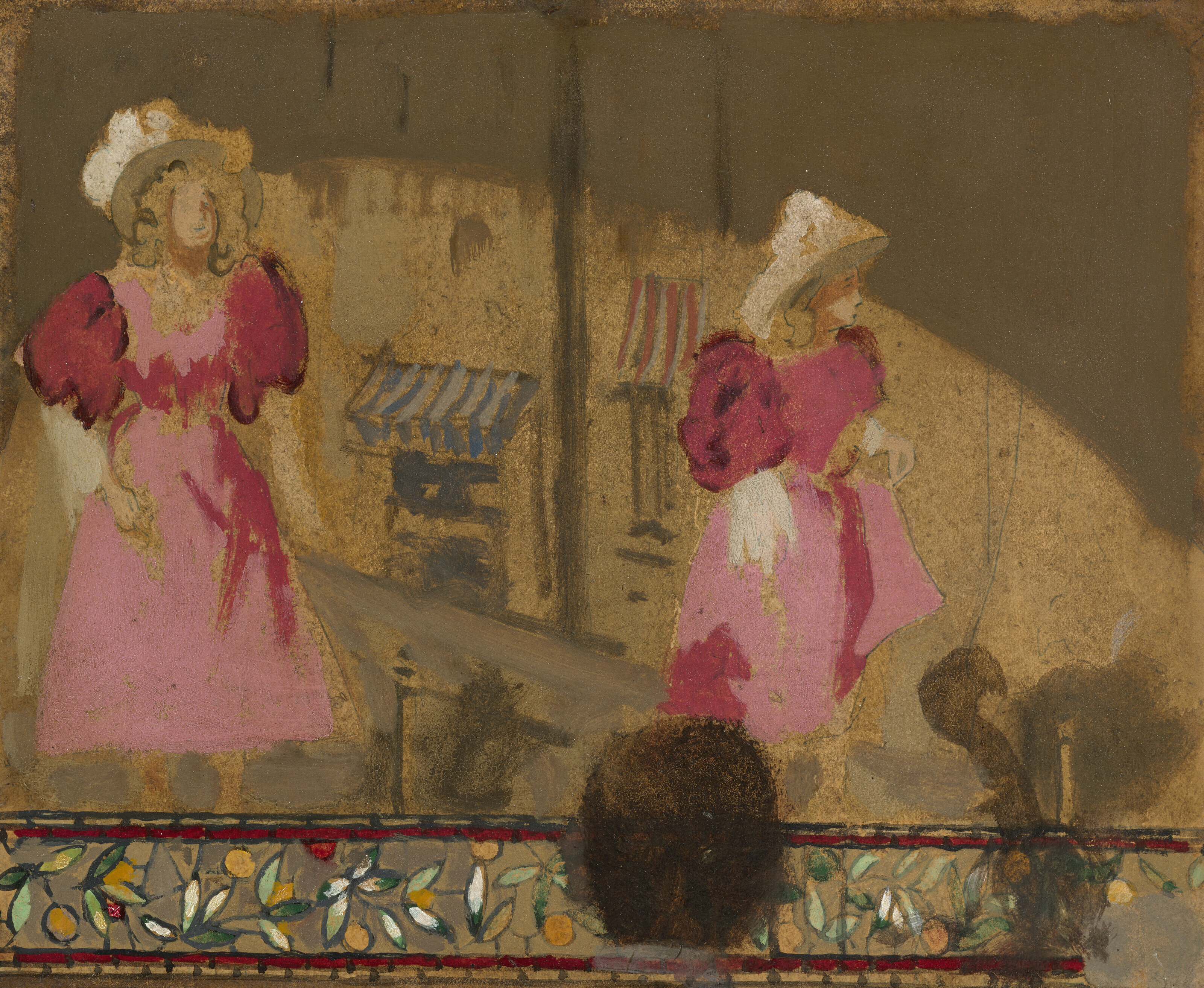 Walter Richard Sickert — Сестры Ллойд в Олд-Бедфорде