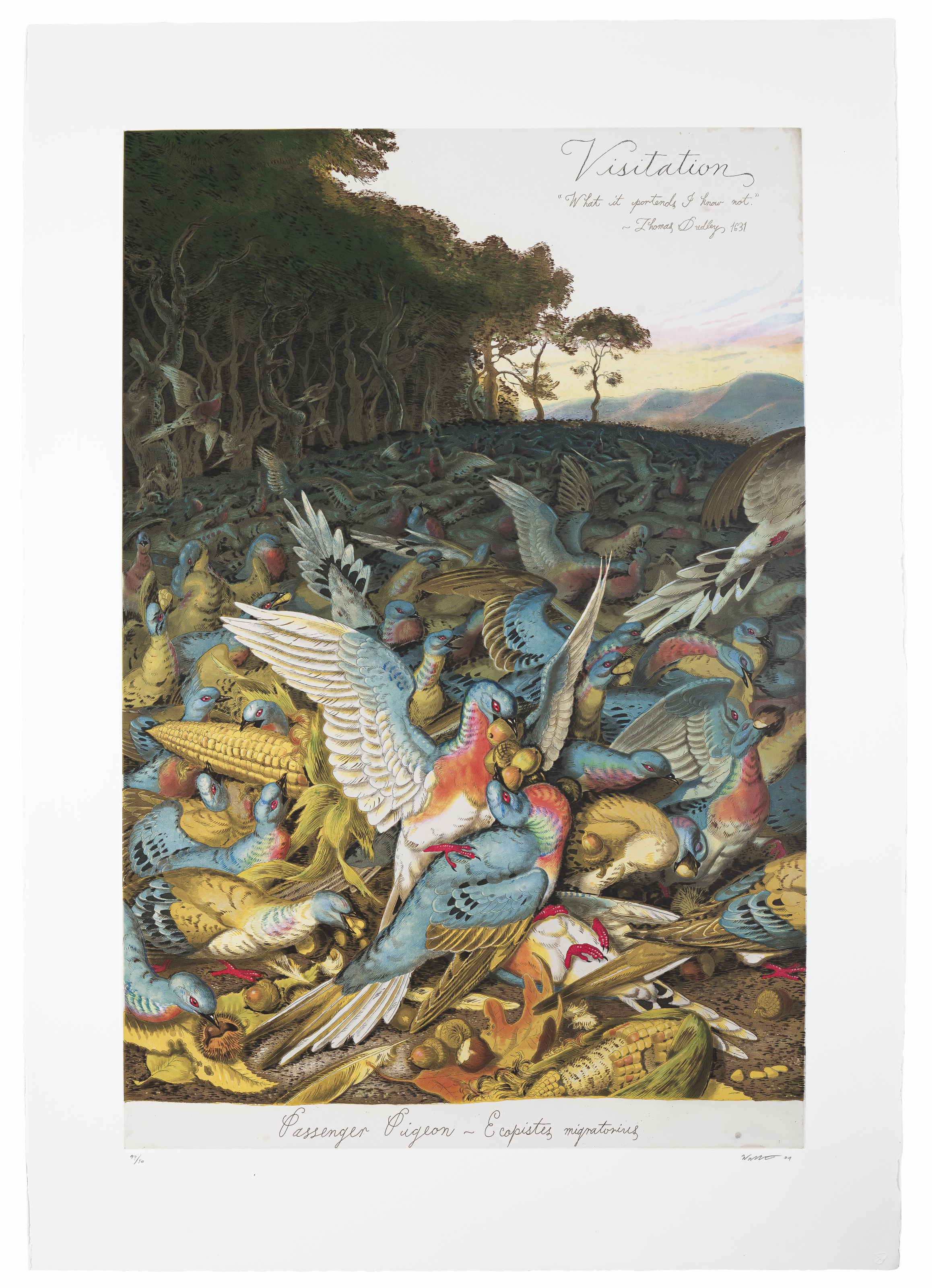 Walton Ford — "Свадьба", 1998; "История моего освобождения", 1999; "Эмблема Бенджамина", 2000; "Сказка о Джонни Наткине", 2001; "Скомпрометированный", 2003; и "Визит", 2004, изображение 7