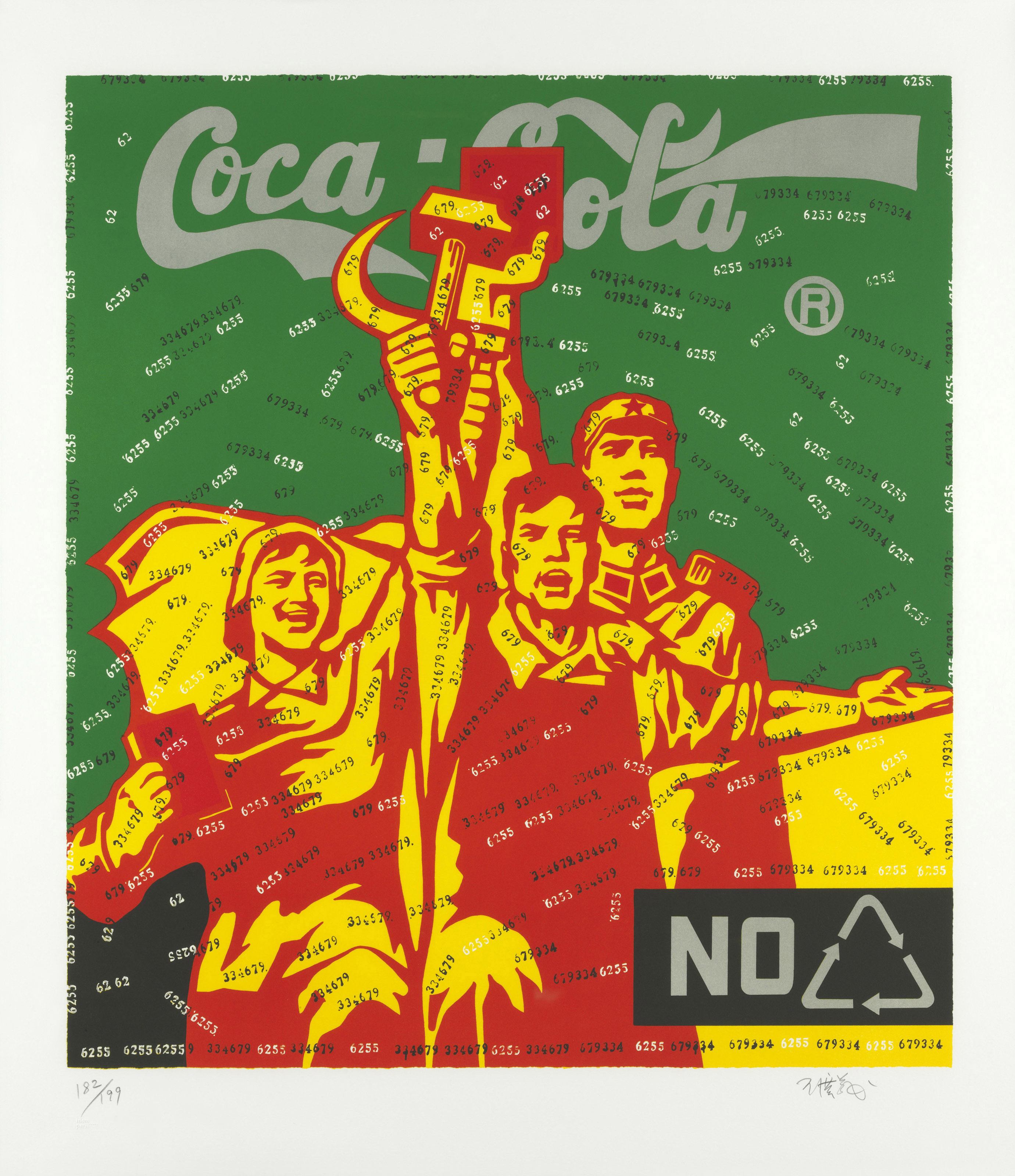 Wang Guangyi — Серия замечательных критических отзывов: Coca-Cola
