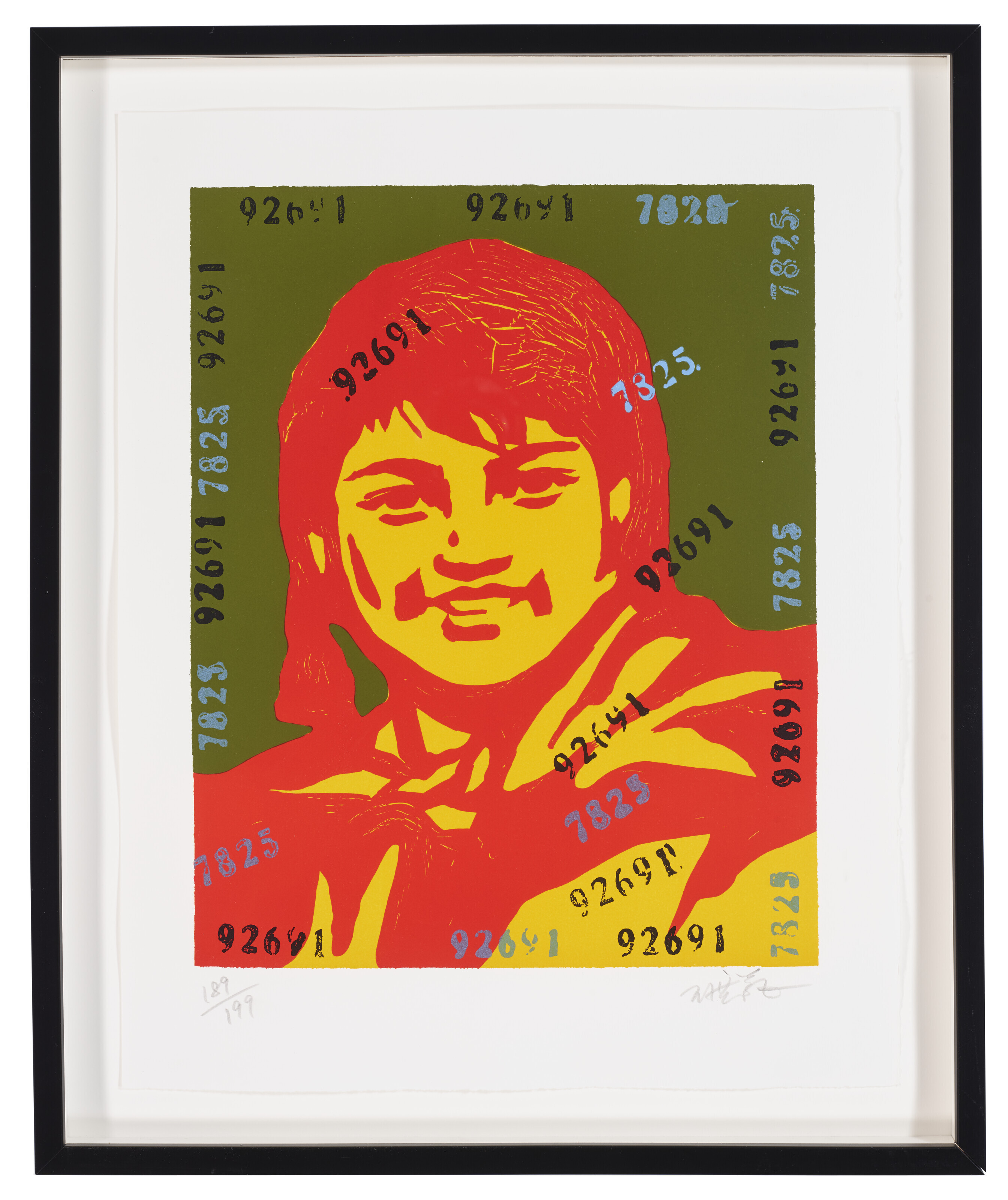 Wang Guangyi — Лица верующих, изображение 3