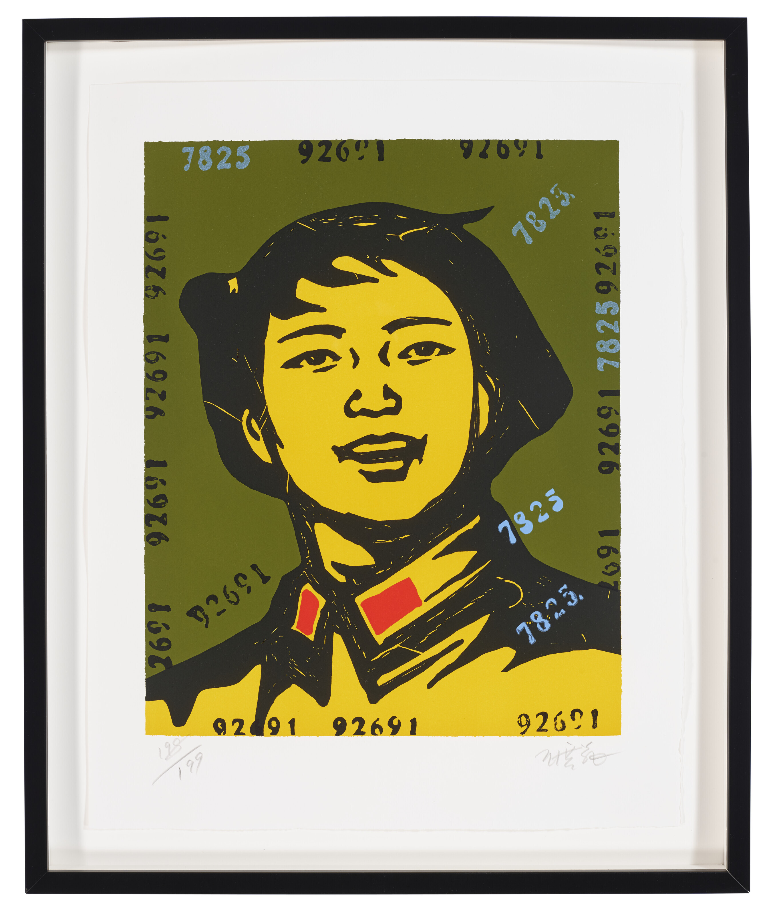 Wang Guangyi — Лица верующих, изображение 5