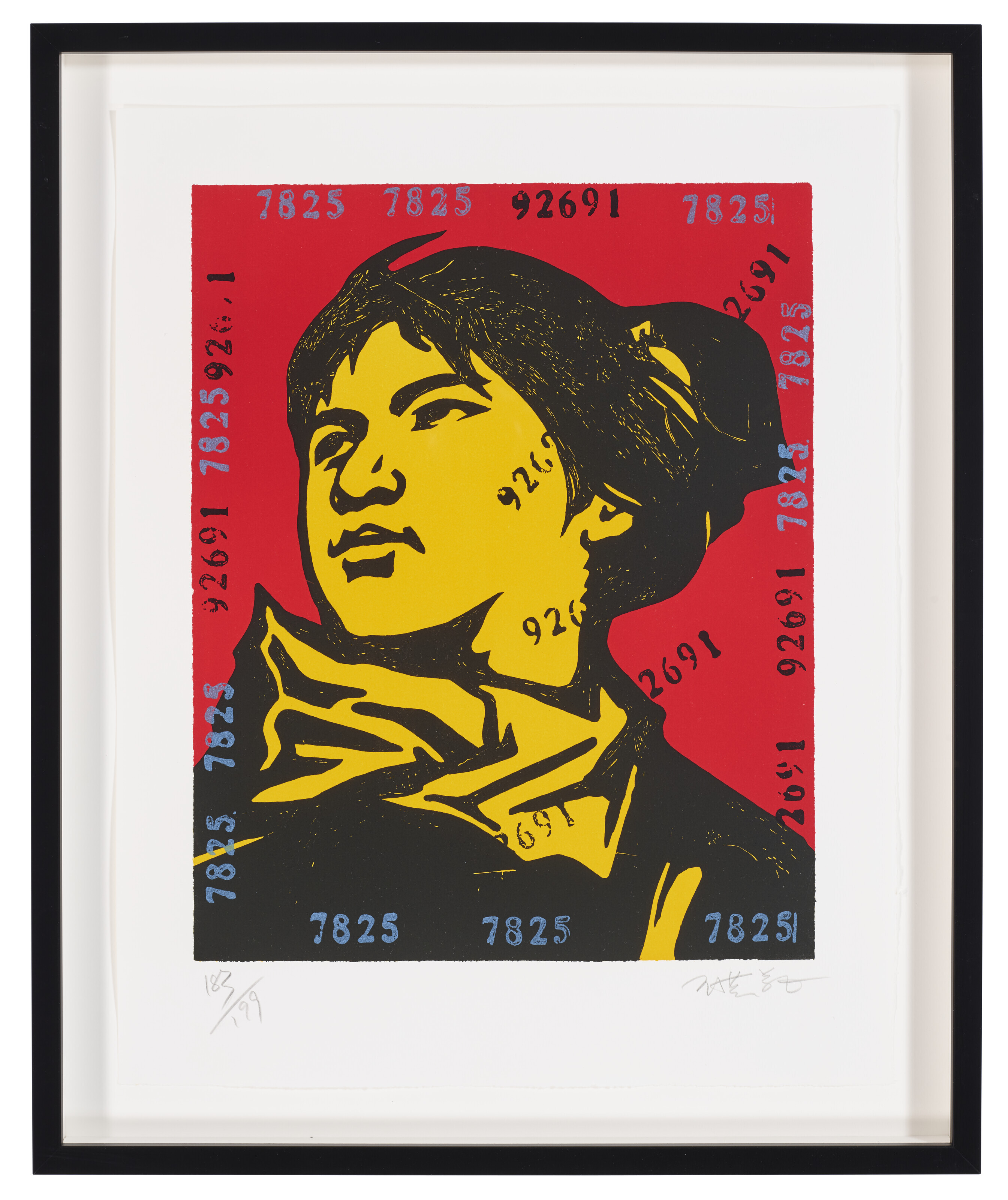 Wang Guangyi — Лица верующих, изображение 6