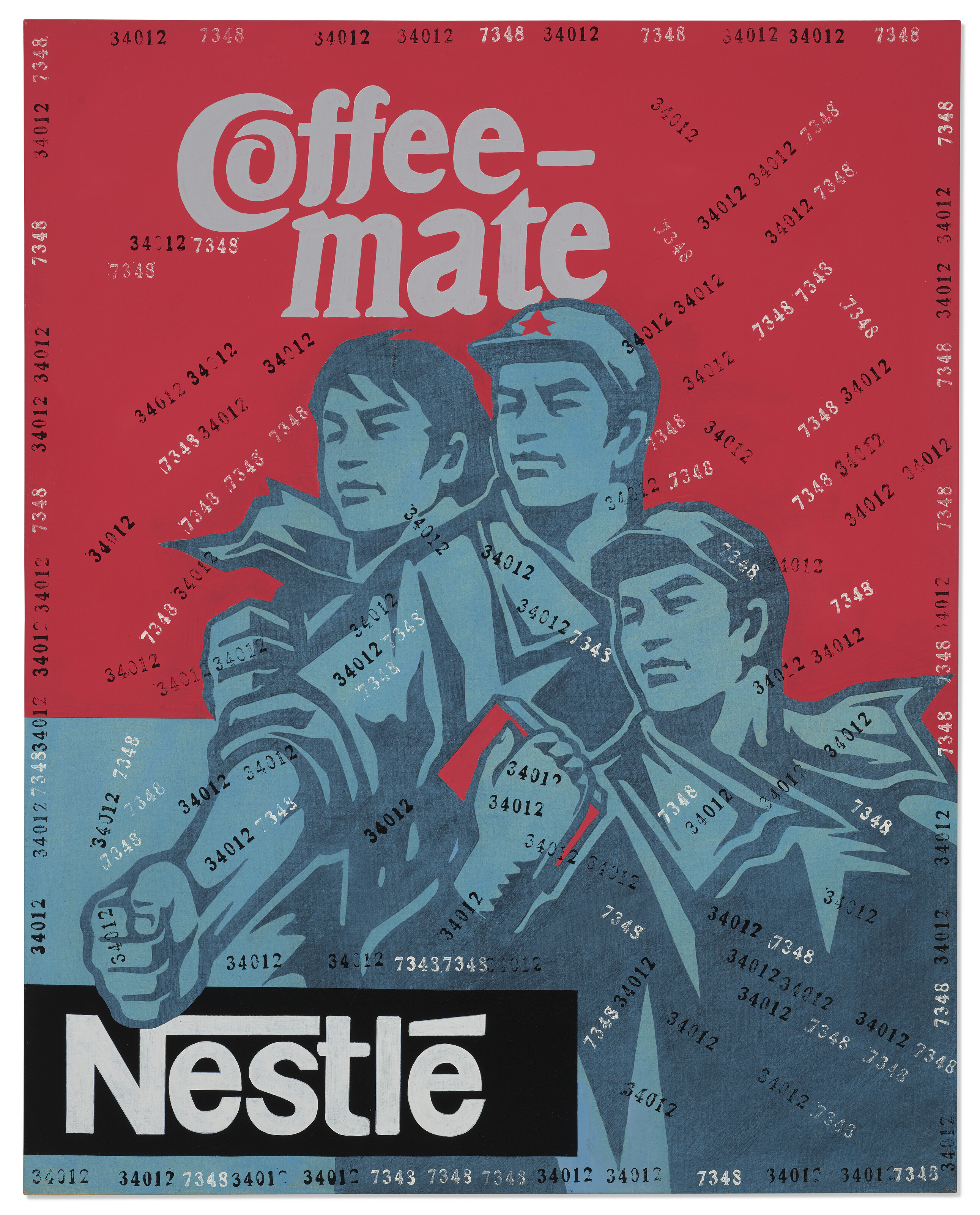 Wang Guangyi — Серия замечательных критических замечаний: Nestle