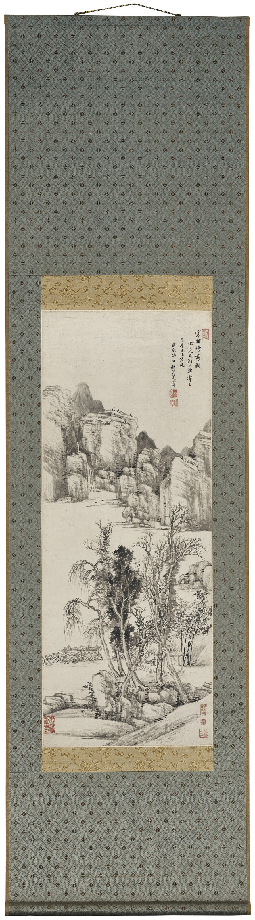 Wang Hui — Учеба в Зимнем лесу, изображение 2