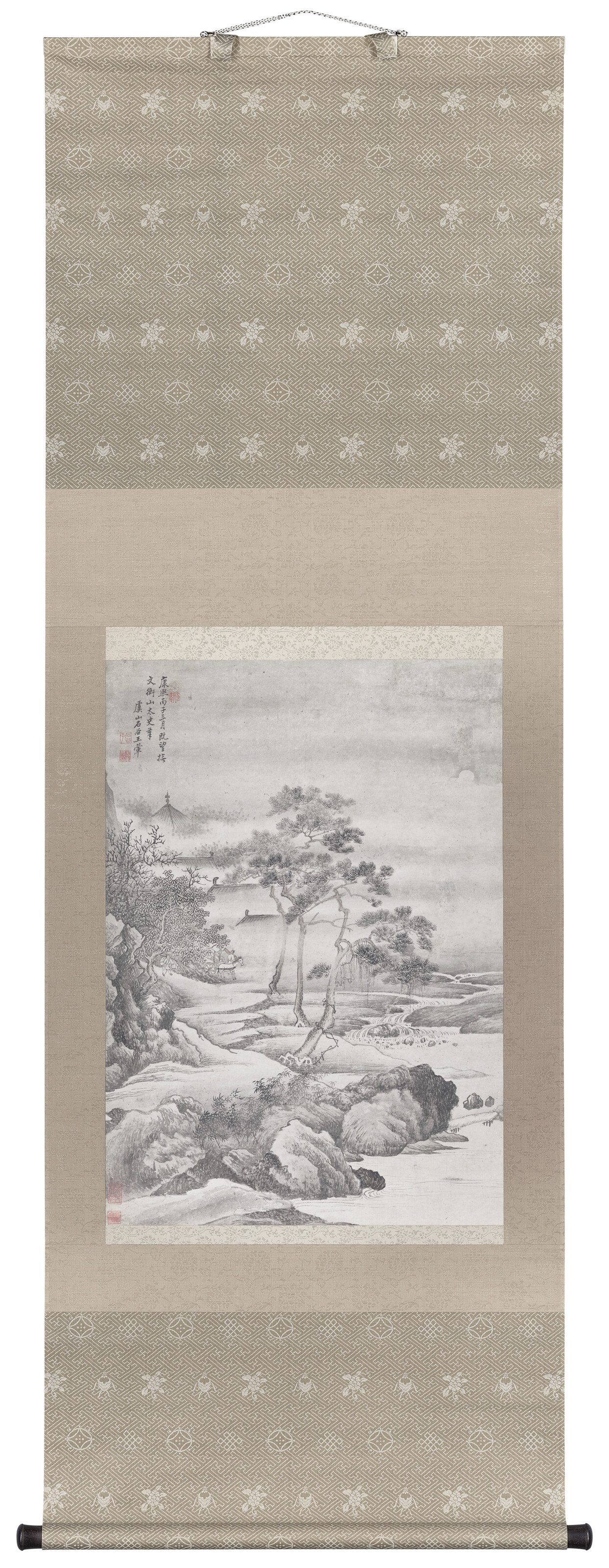 Wang Hui — Пейзаж после Вэнь Чжэнмина, изображение 2