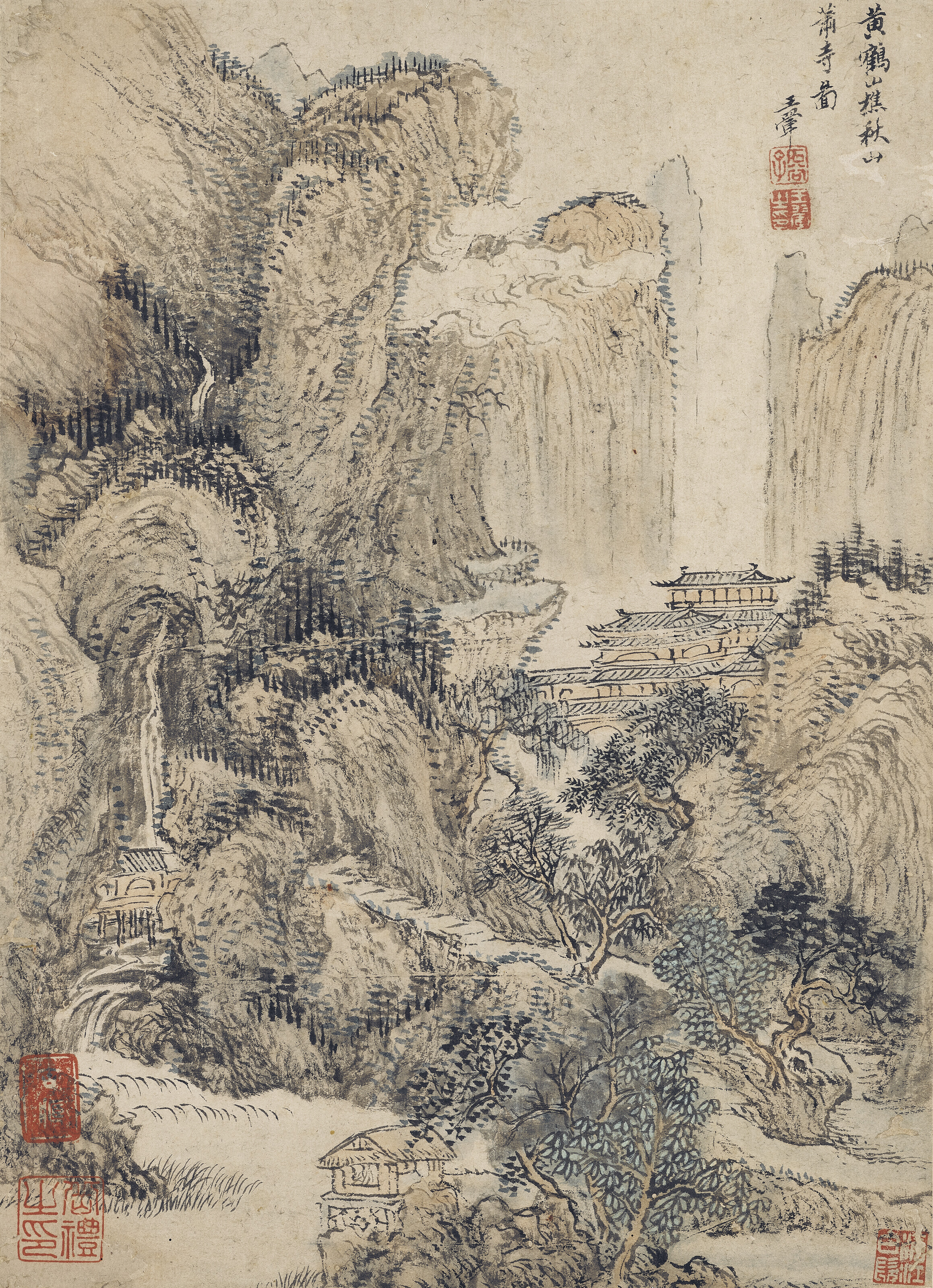 Wang Hui — Пейзажи старых мастеров, изображение 9