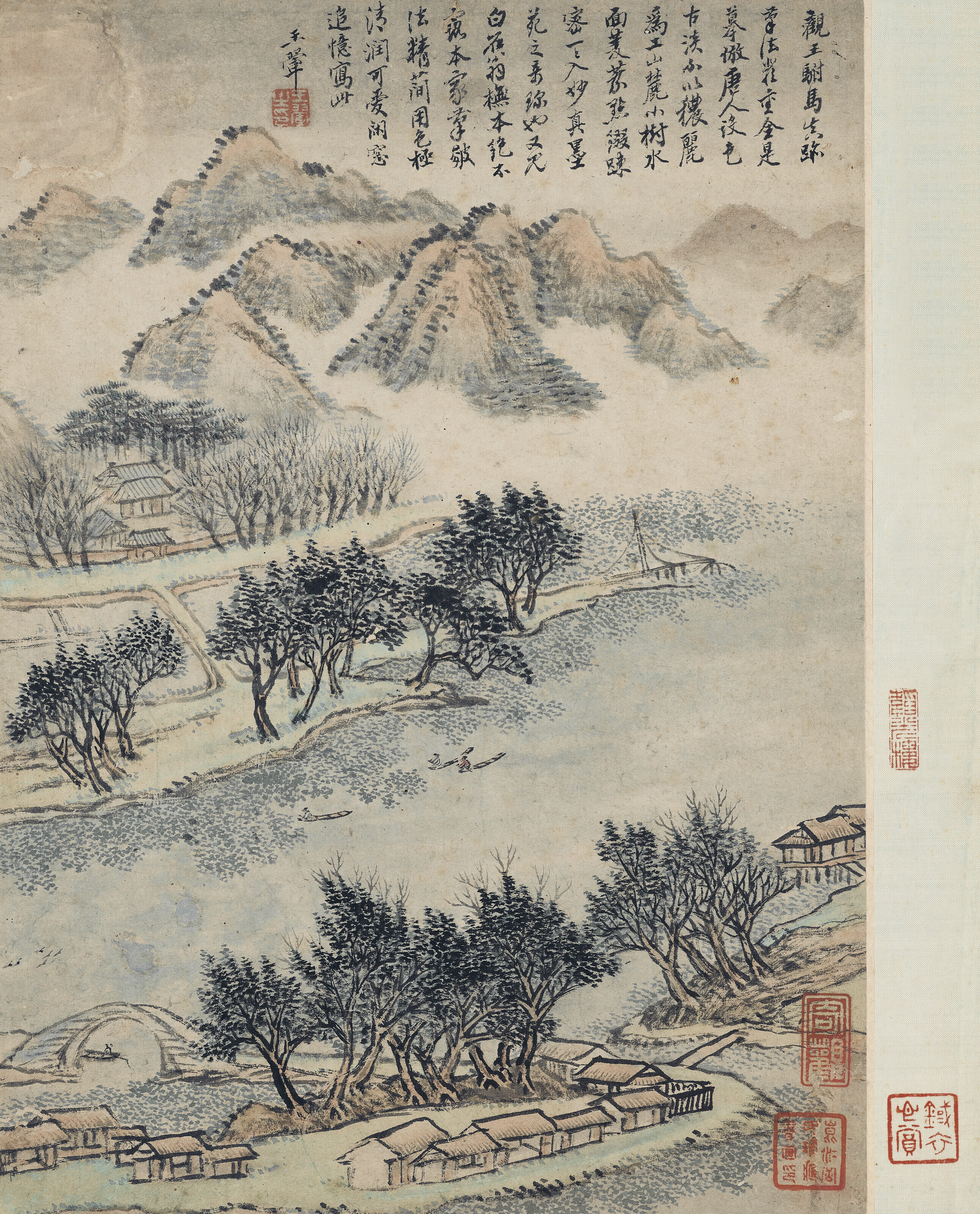 Wang Hui — Пейзажи старых мастеров, изображение 10