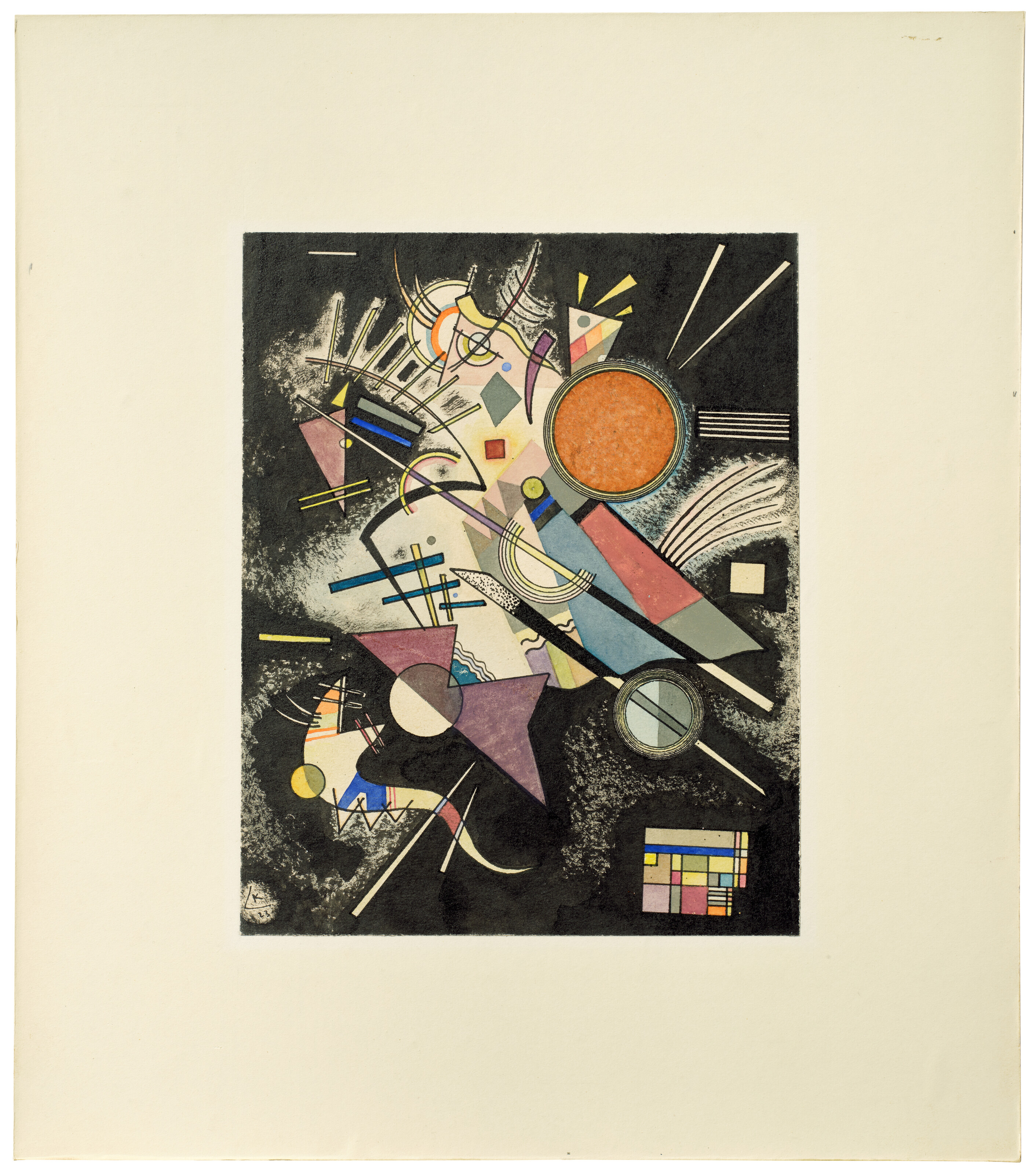 Wassily Kandinsky — Шварц-Беглейтунг, изображение 3